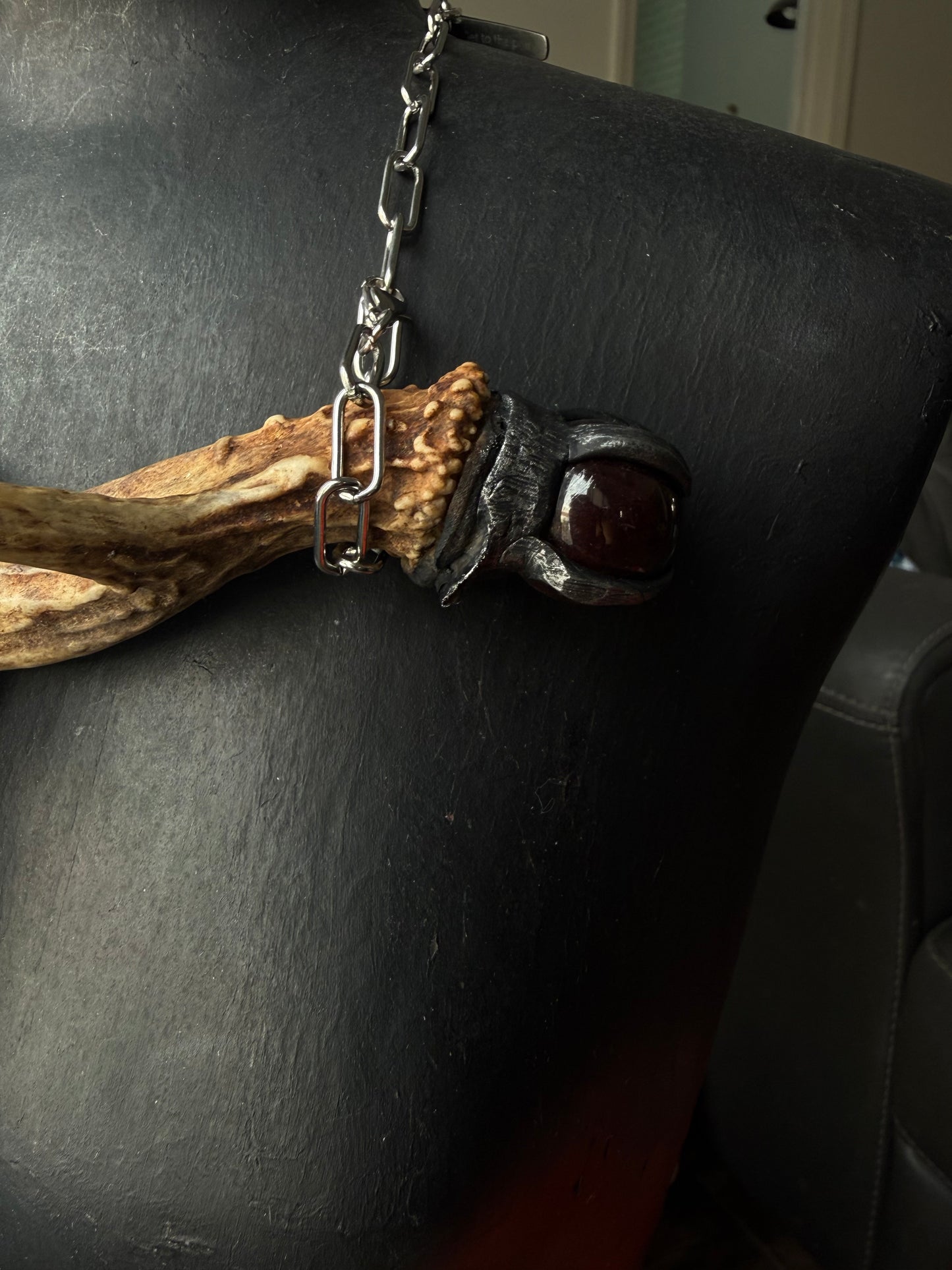 A Wild Within Antler Talisman