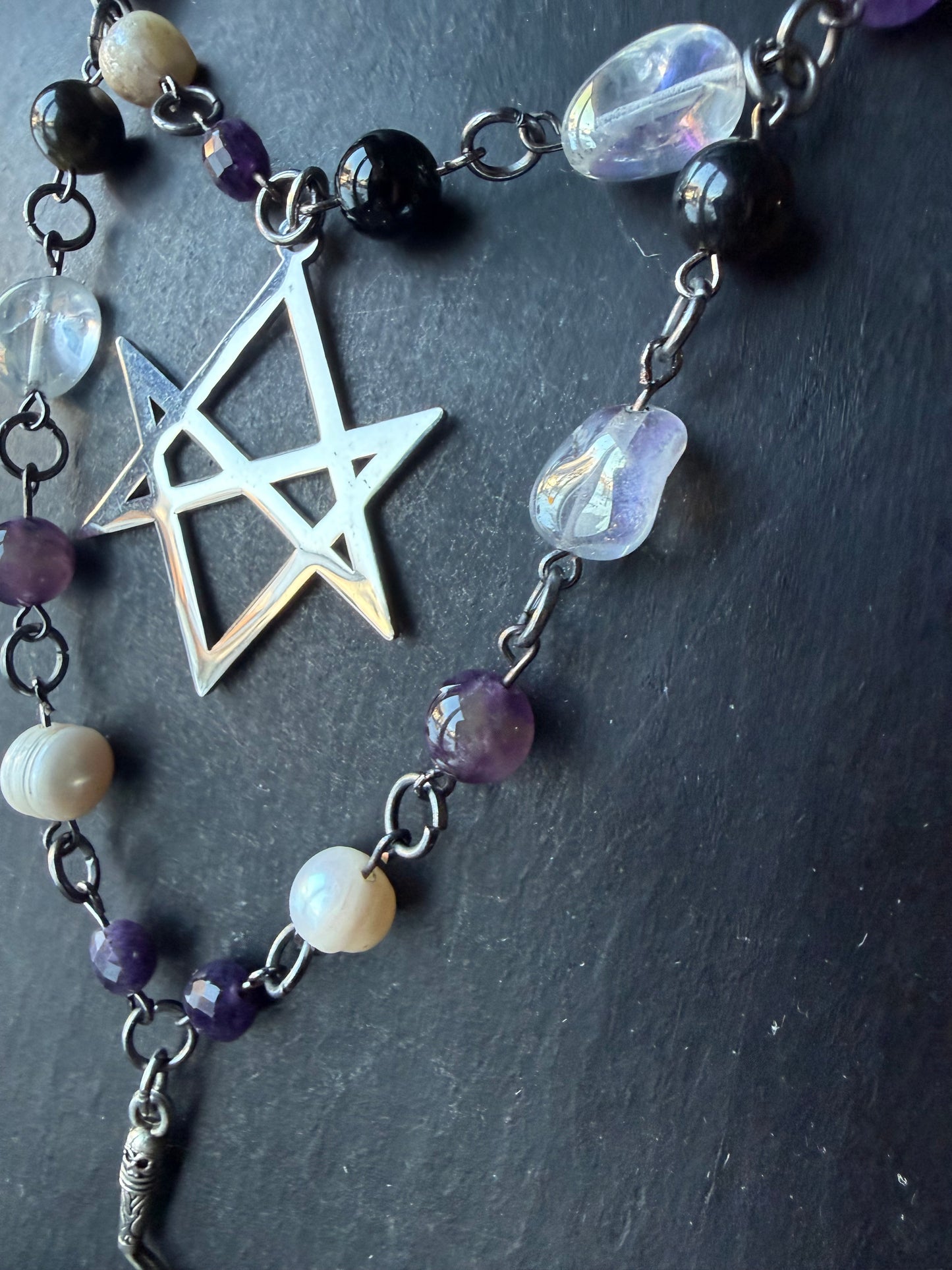 Rebel Within Beaded Choker