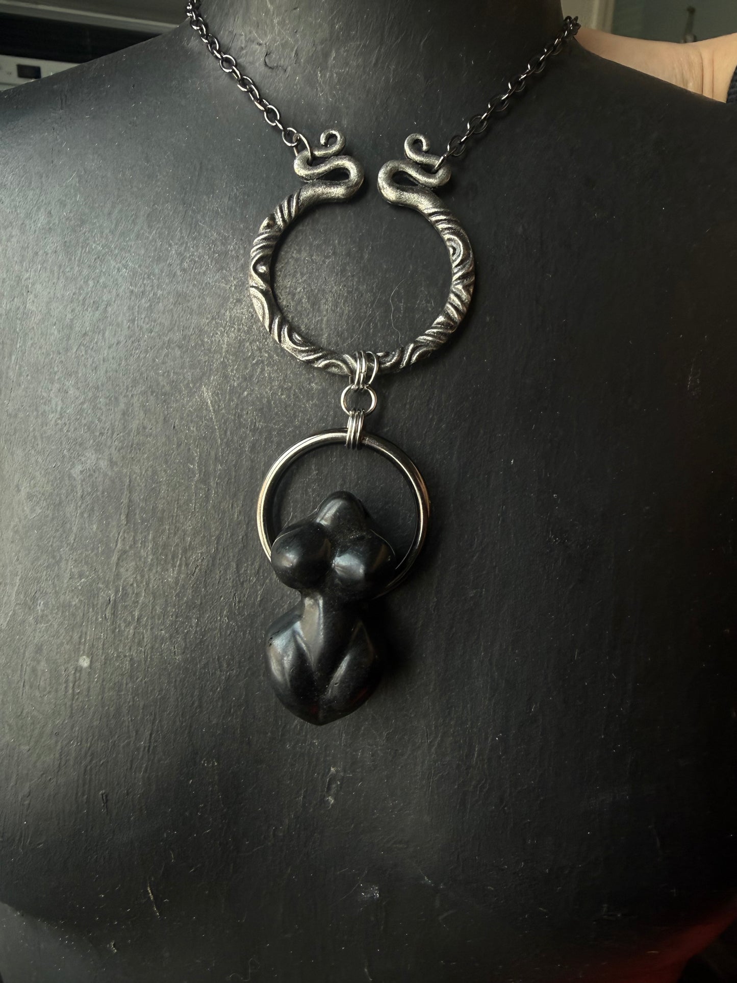 Dark Goddess Power Pendant