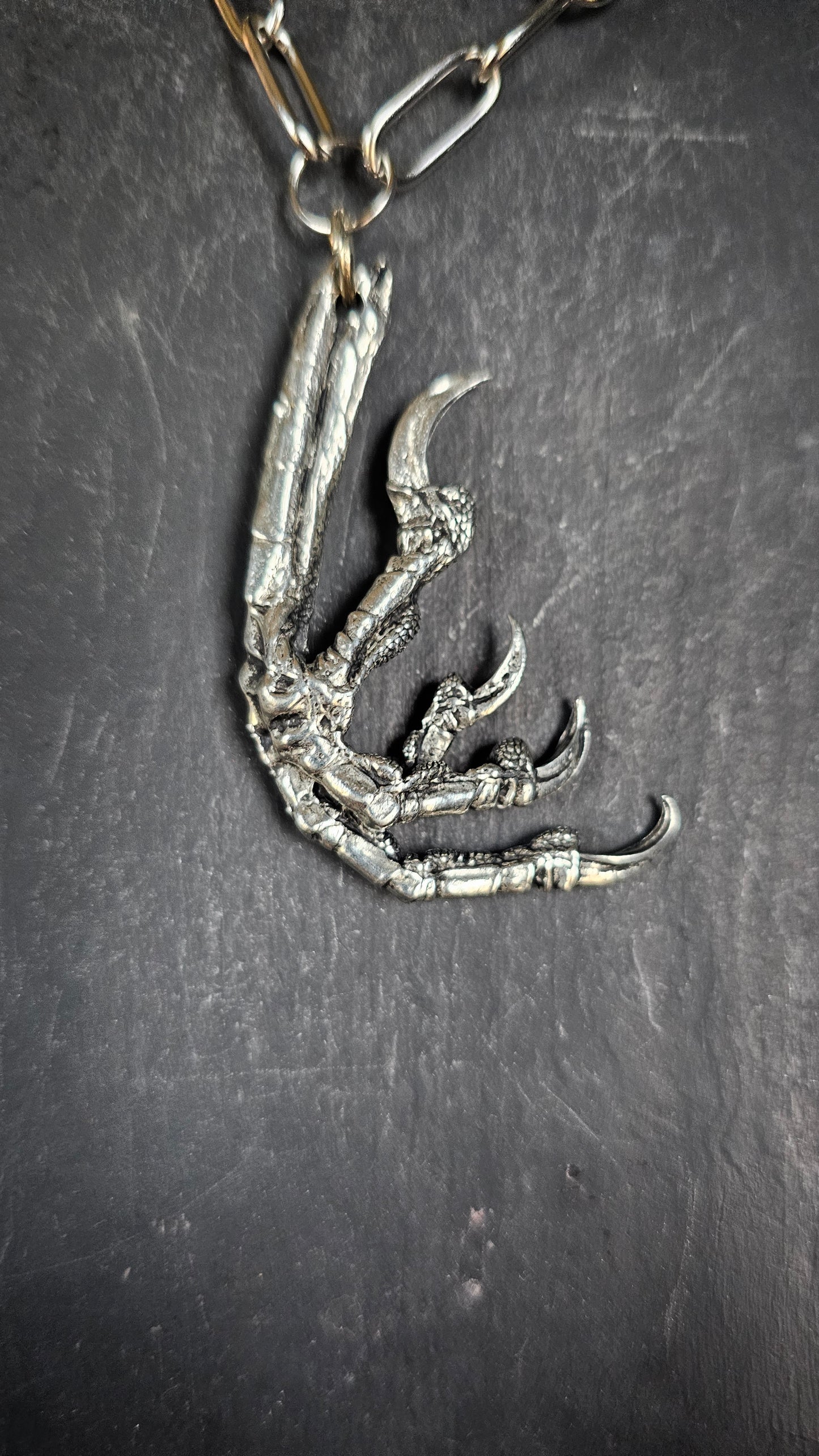Crow Foot Pendant Necklace MTO