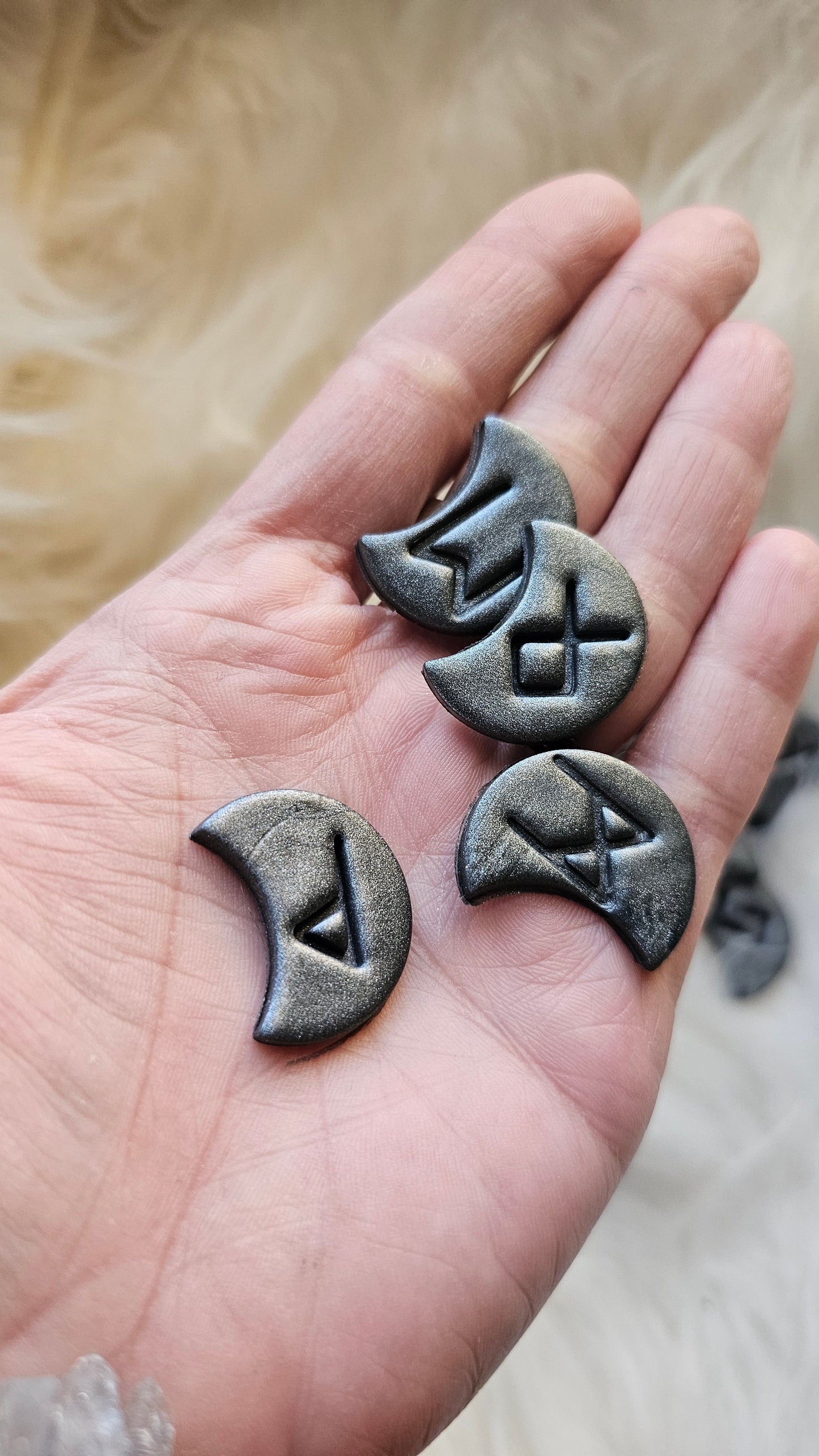 Runes - Gunmetal Moons