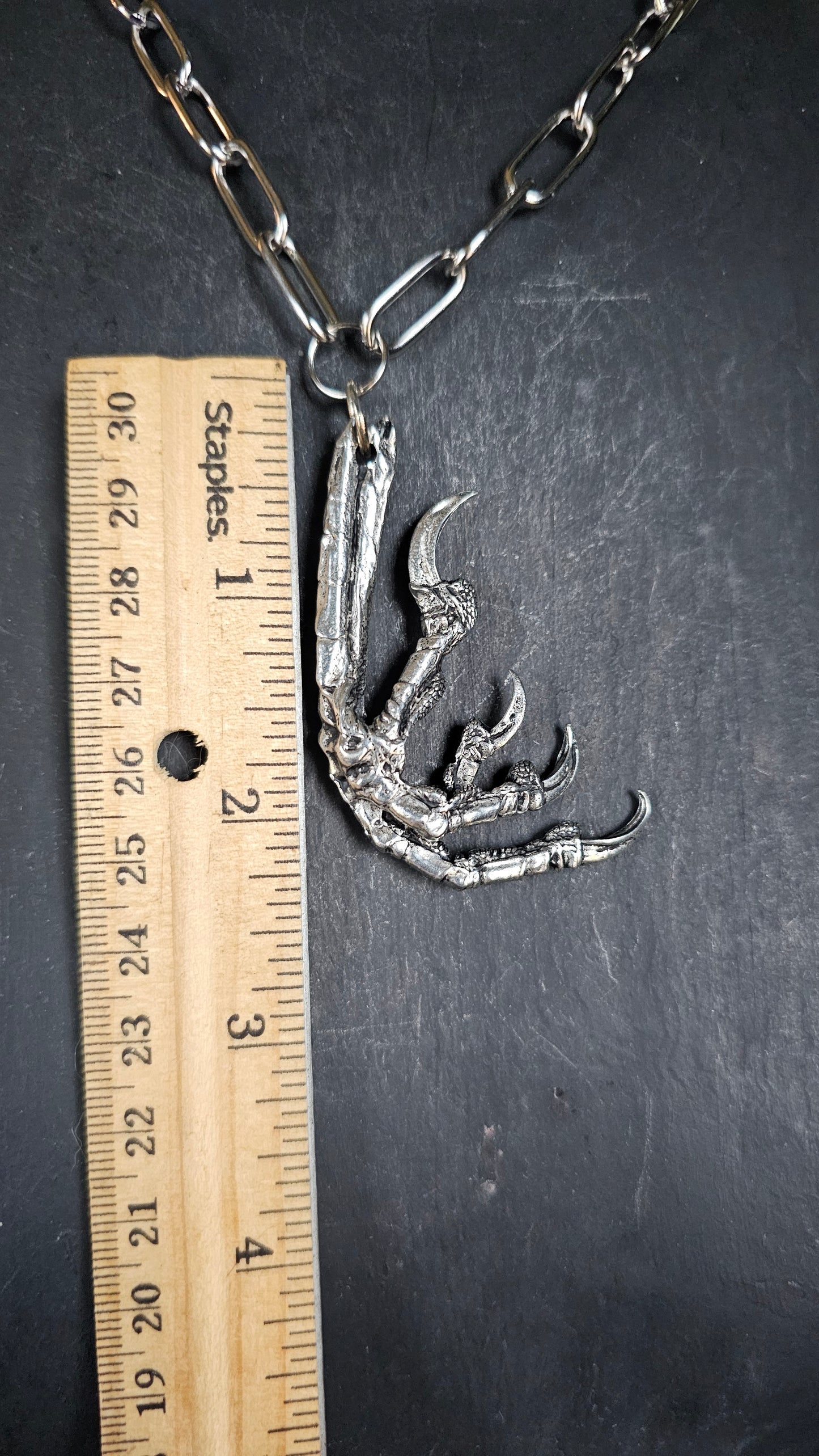 Crow Foot Pendant Necklace MTO