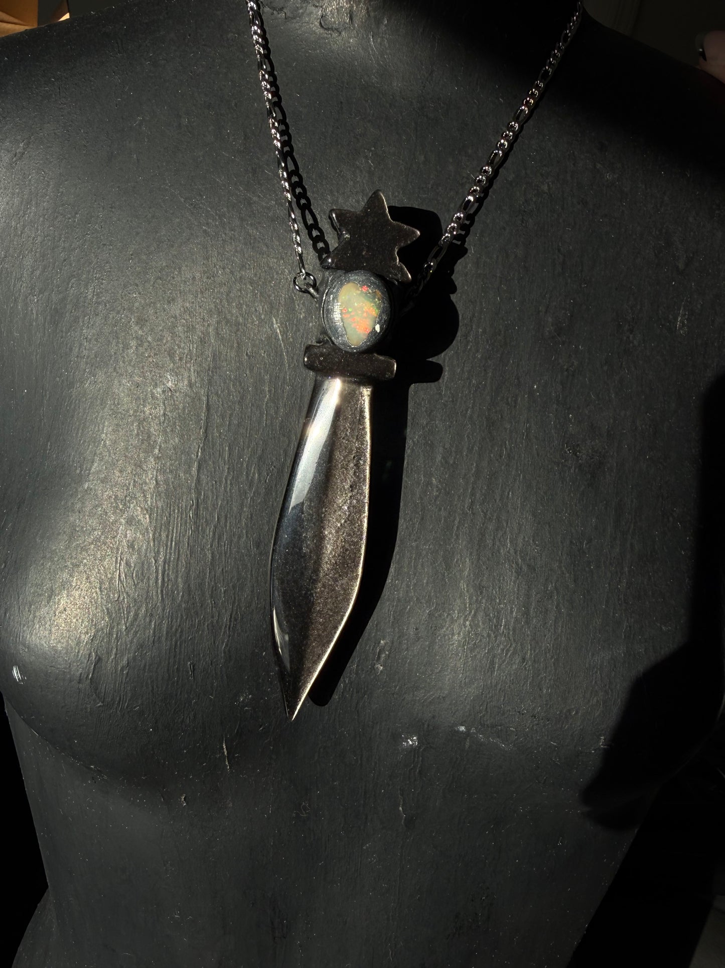 A Spiritual Warrior Wearable Dagger Pendant
