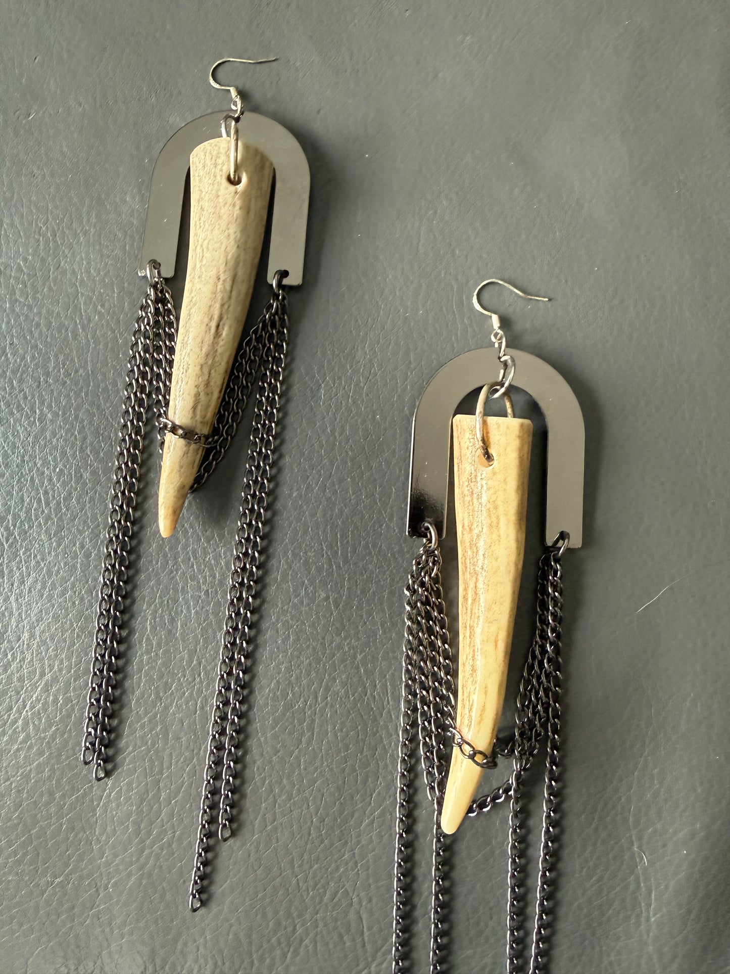 Wild Within Antler Earrings