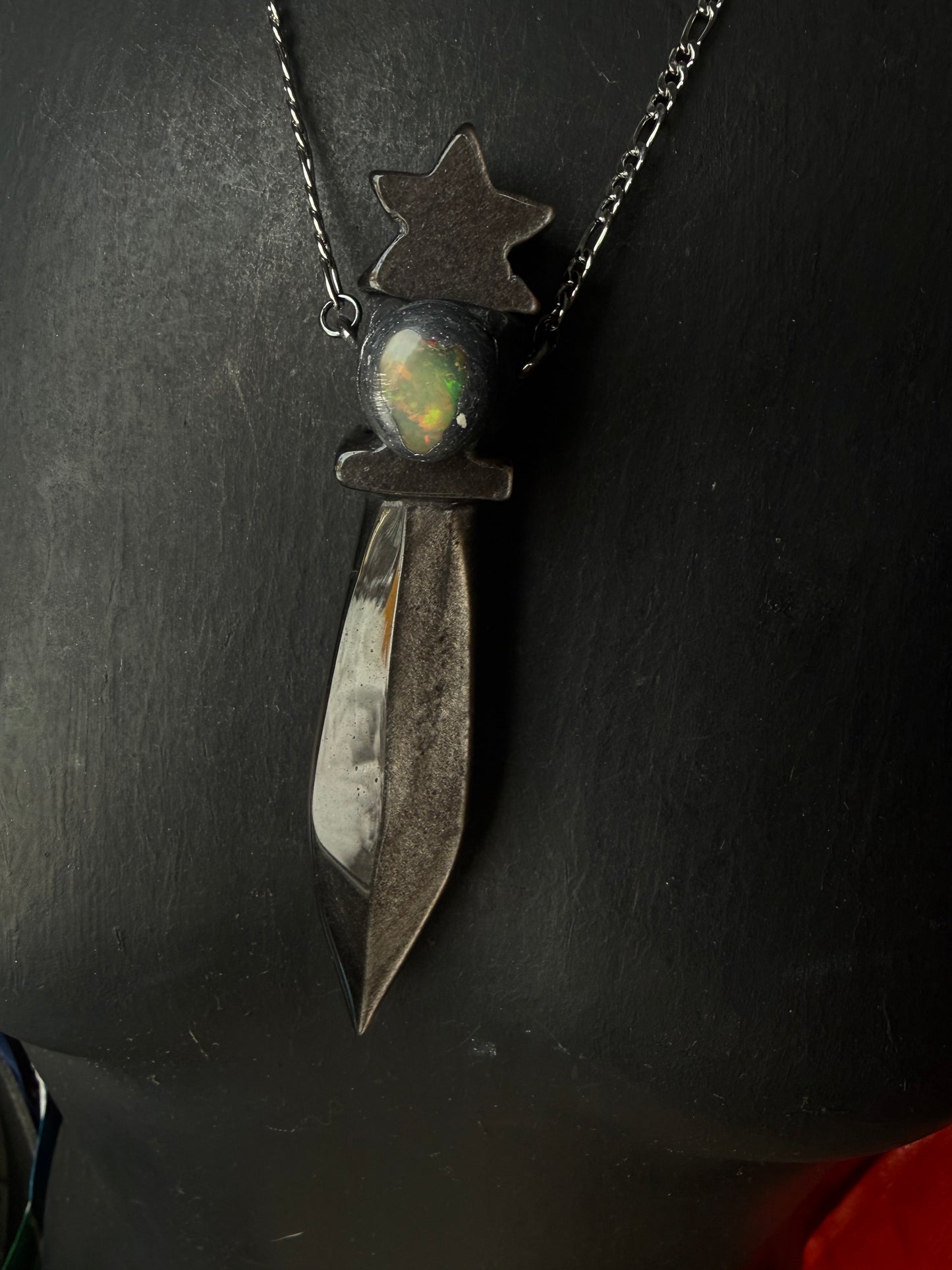 A Spiritual Warrior Wearable Dagger Pendant