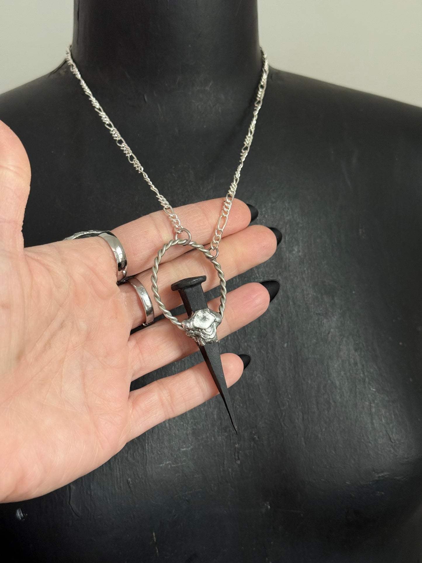 Coffin Nail Protection Pendant