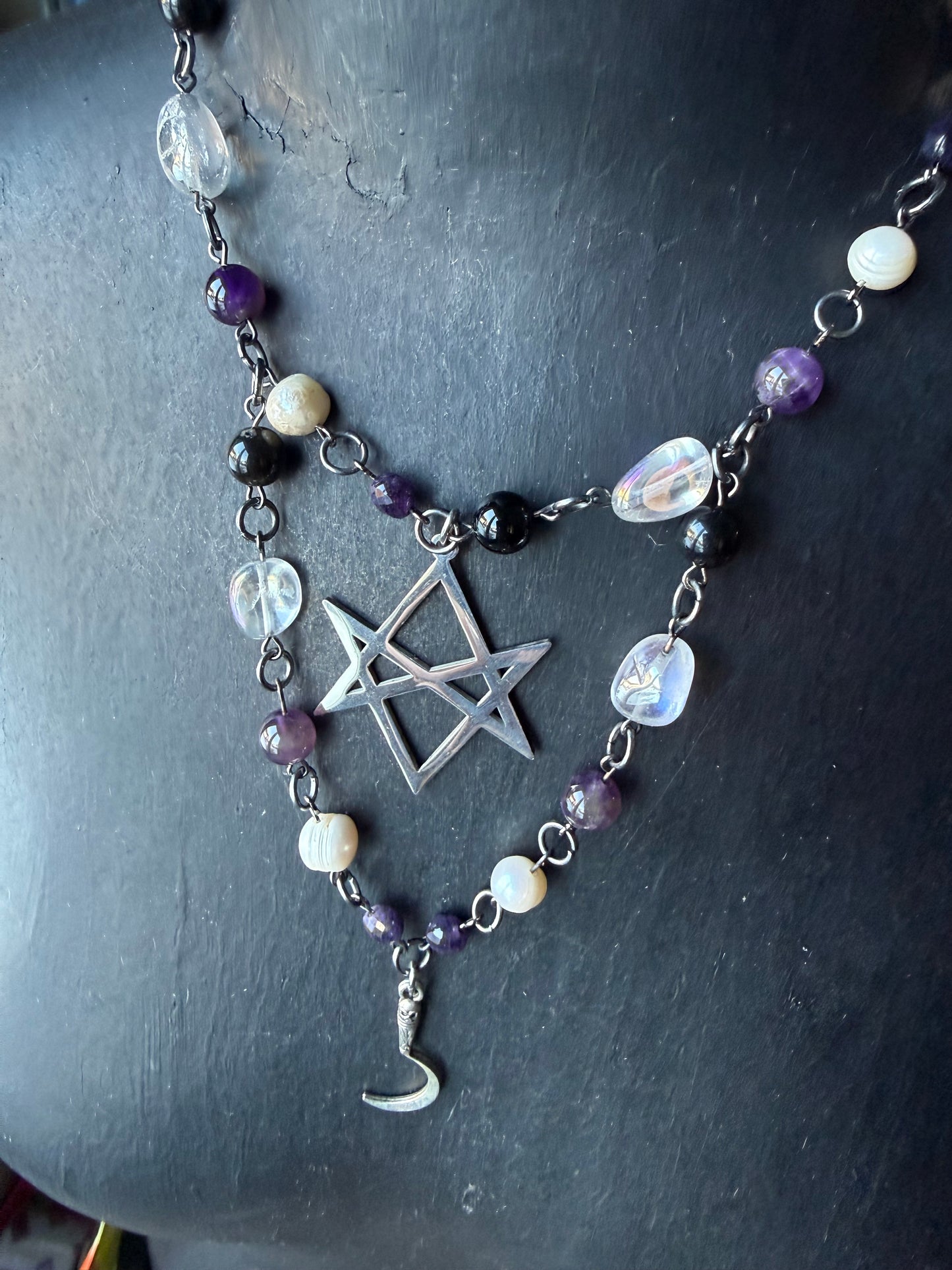 Rebel Within Beaded Choker