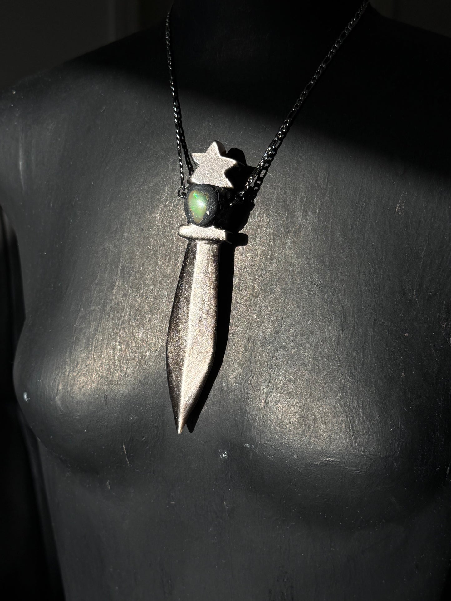 A Spiritual Warrior Wearable Dagger Pendant