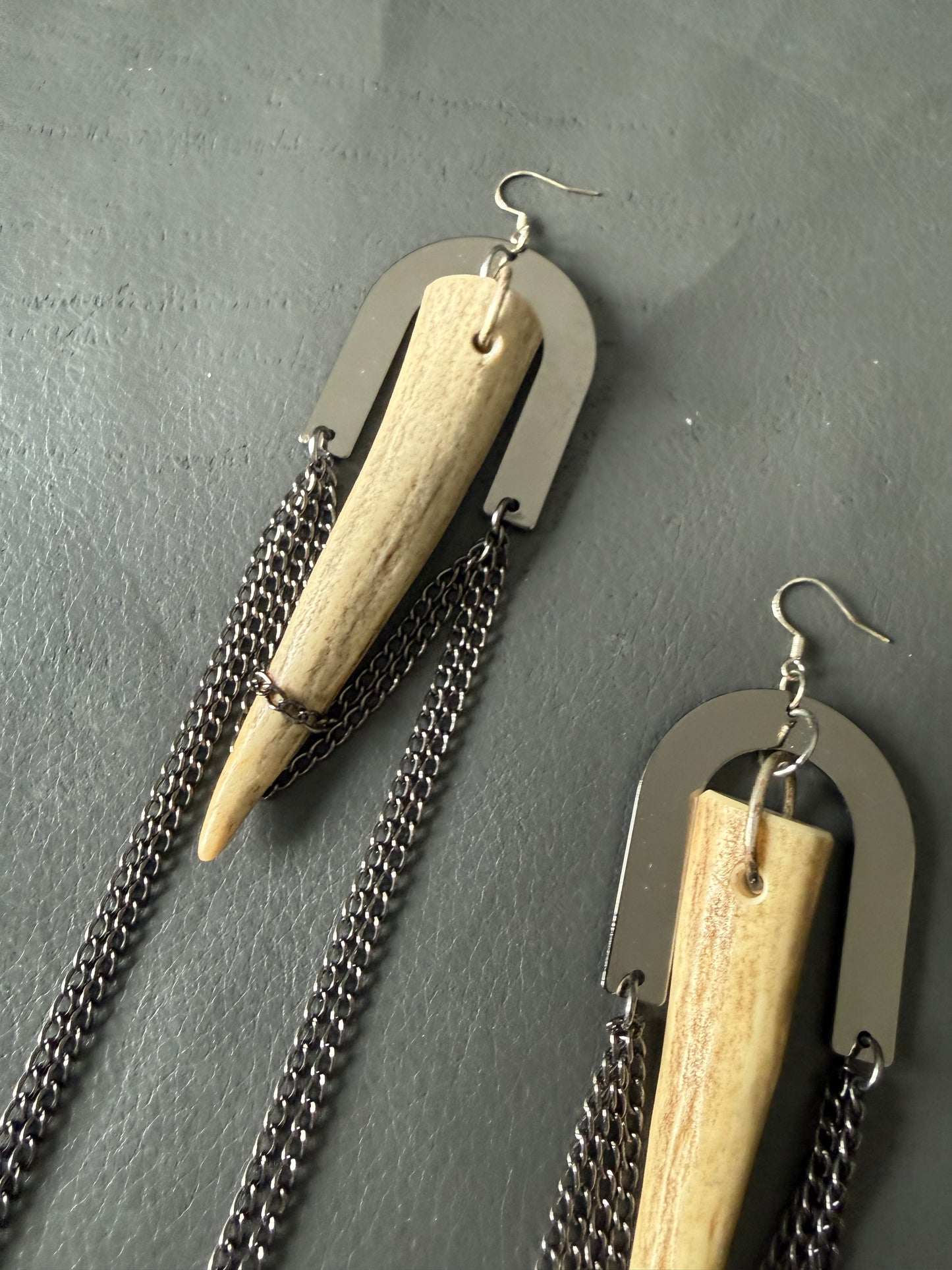 Wild Within Antler Earrings