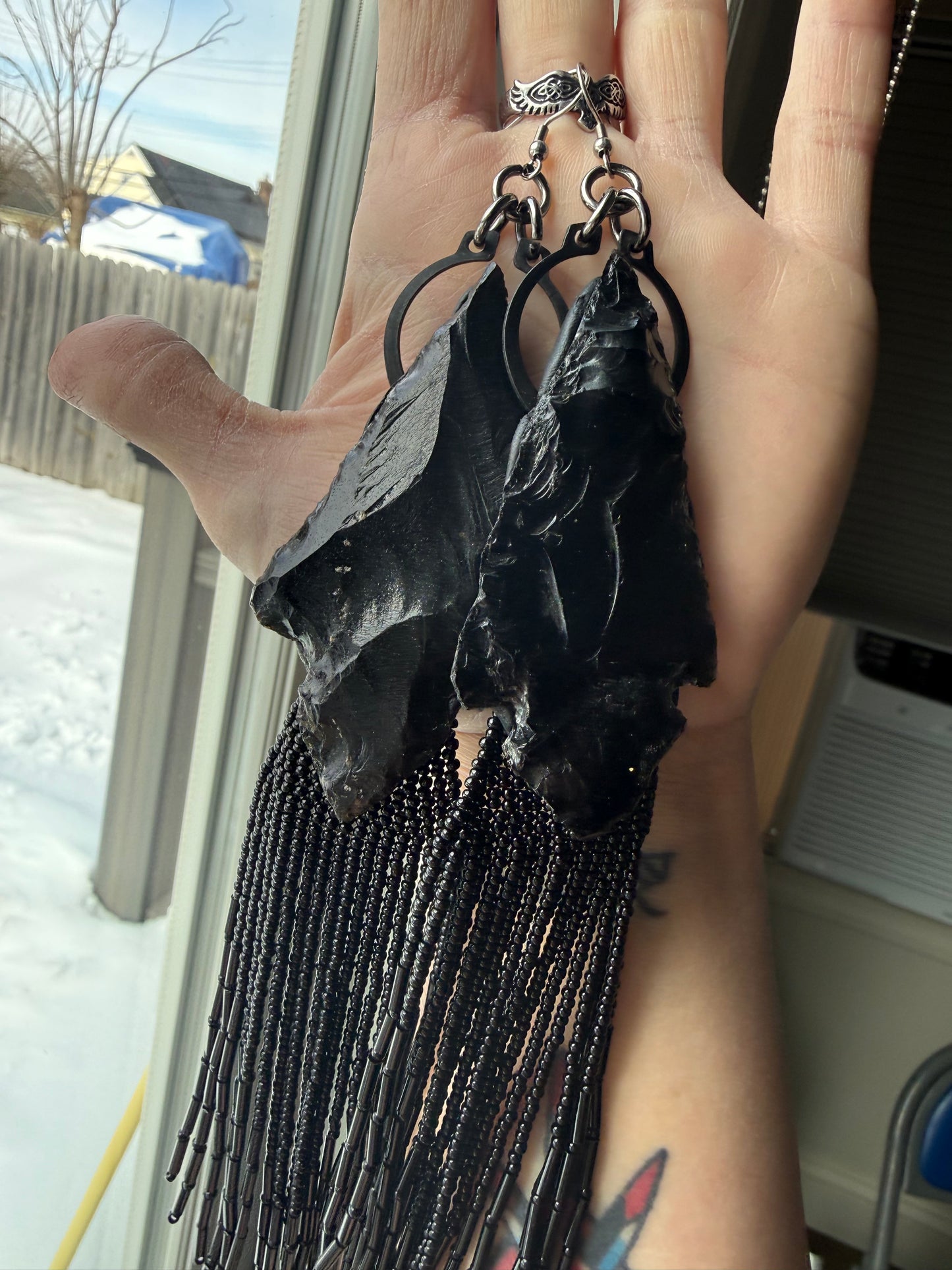 Dark Goddess Earrings