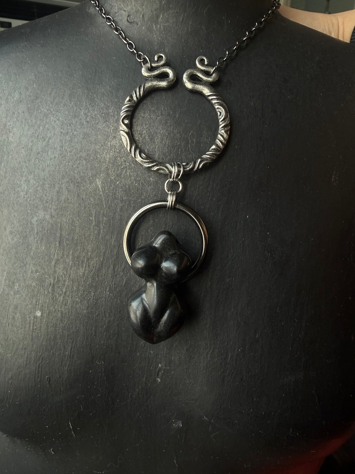 Dark Goddess Power Pendant