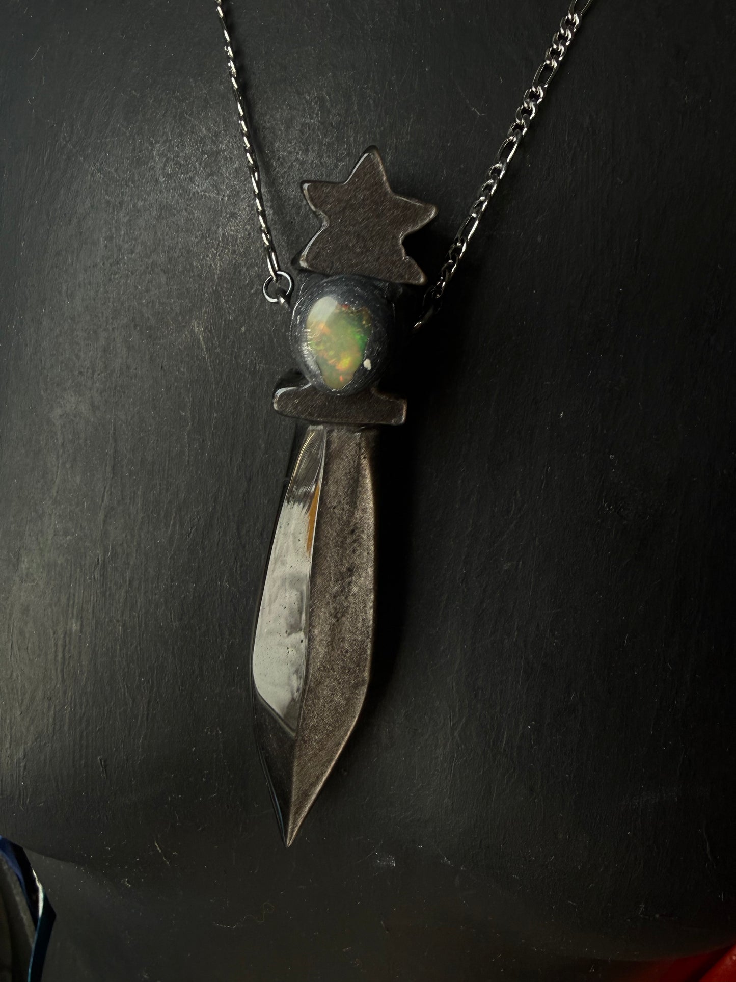 A Spiritual Warrior Wearable Dagger Pendant