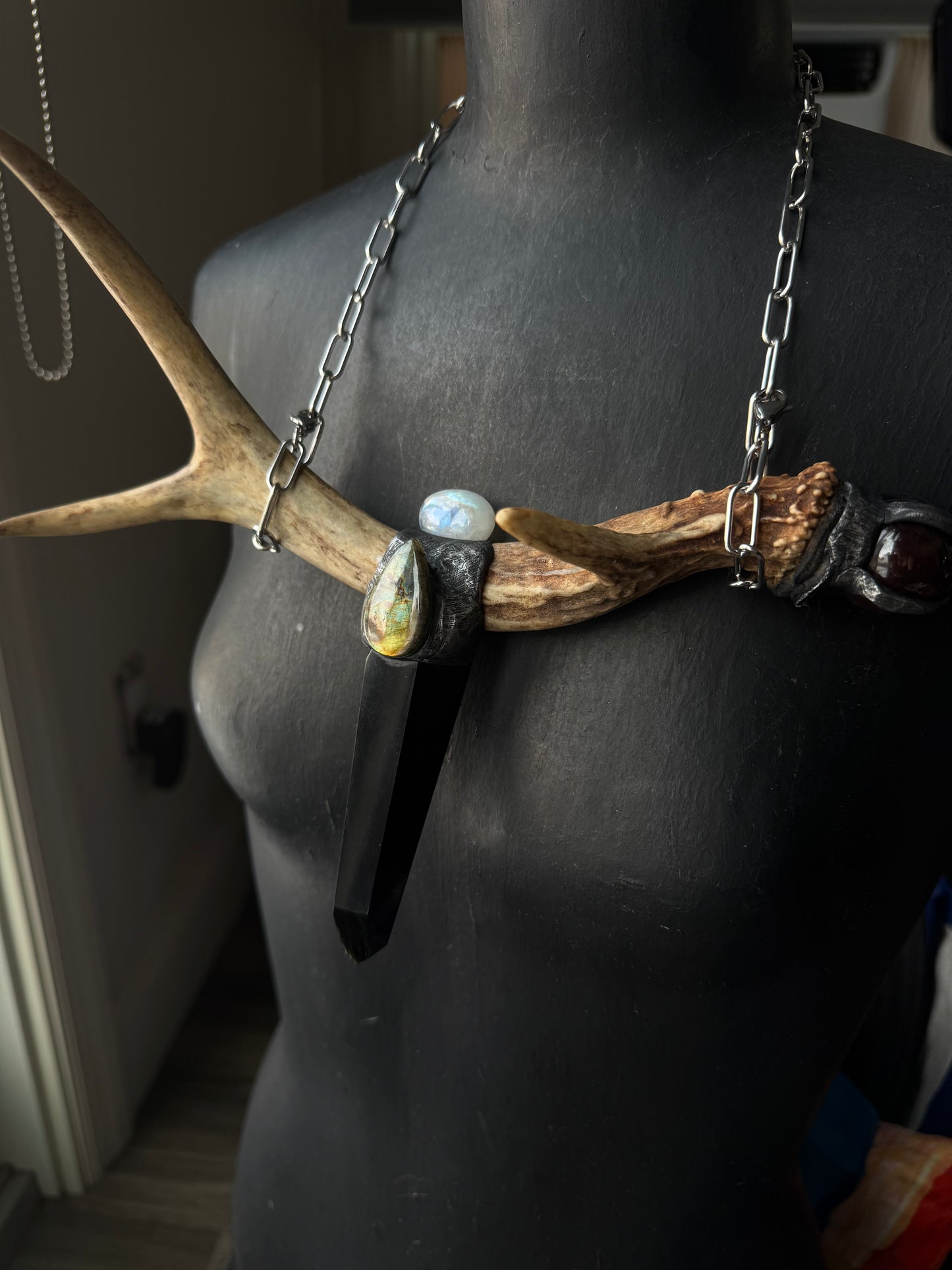 A Wild Within Antler Talisman