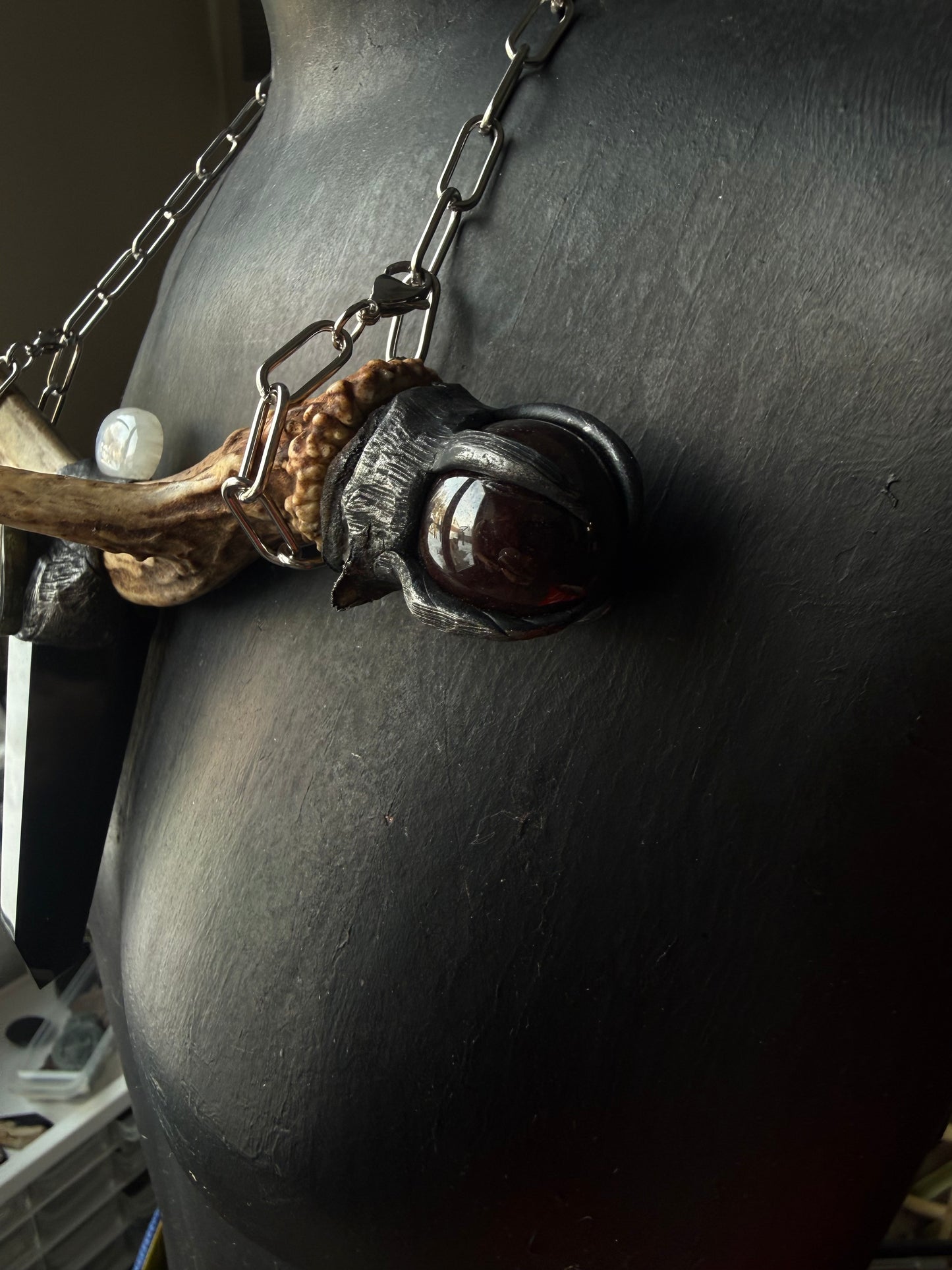 A Wild Within Antler Talisman