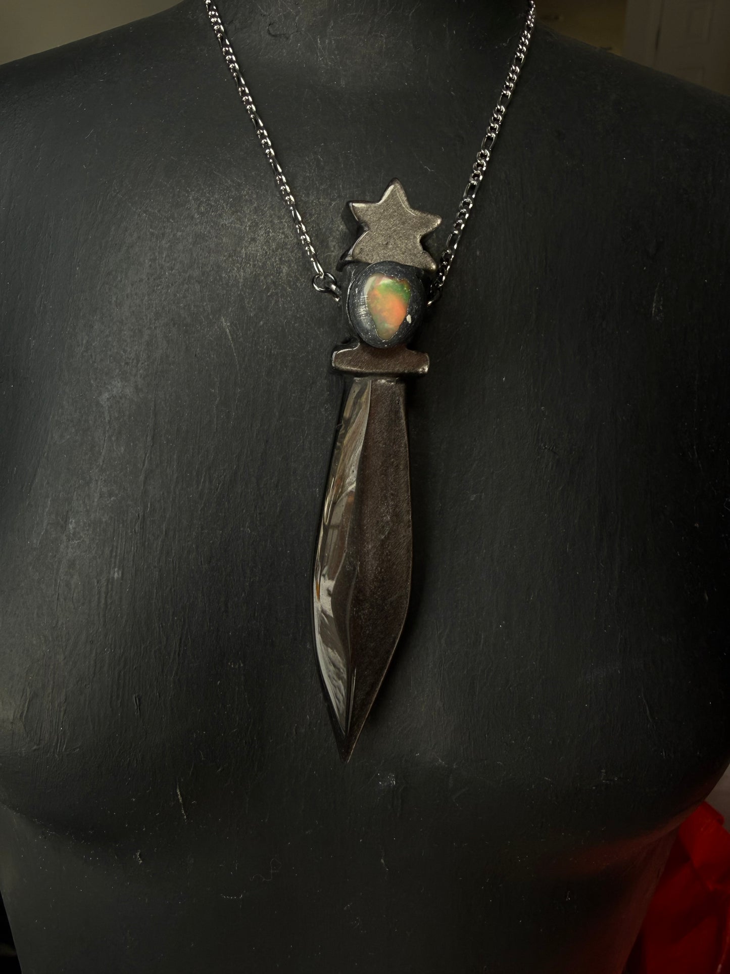 A Spiritual Warrior Wearable Dagger Pendant