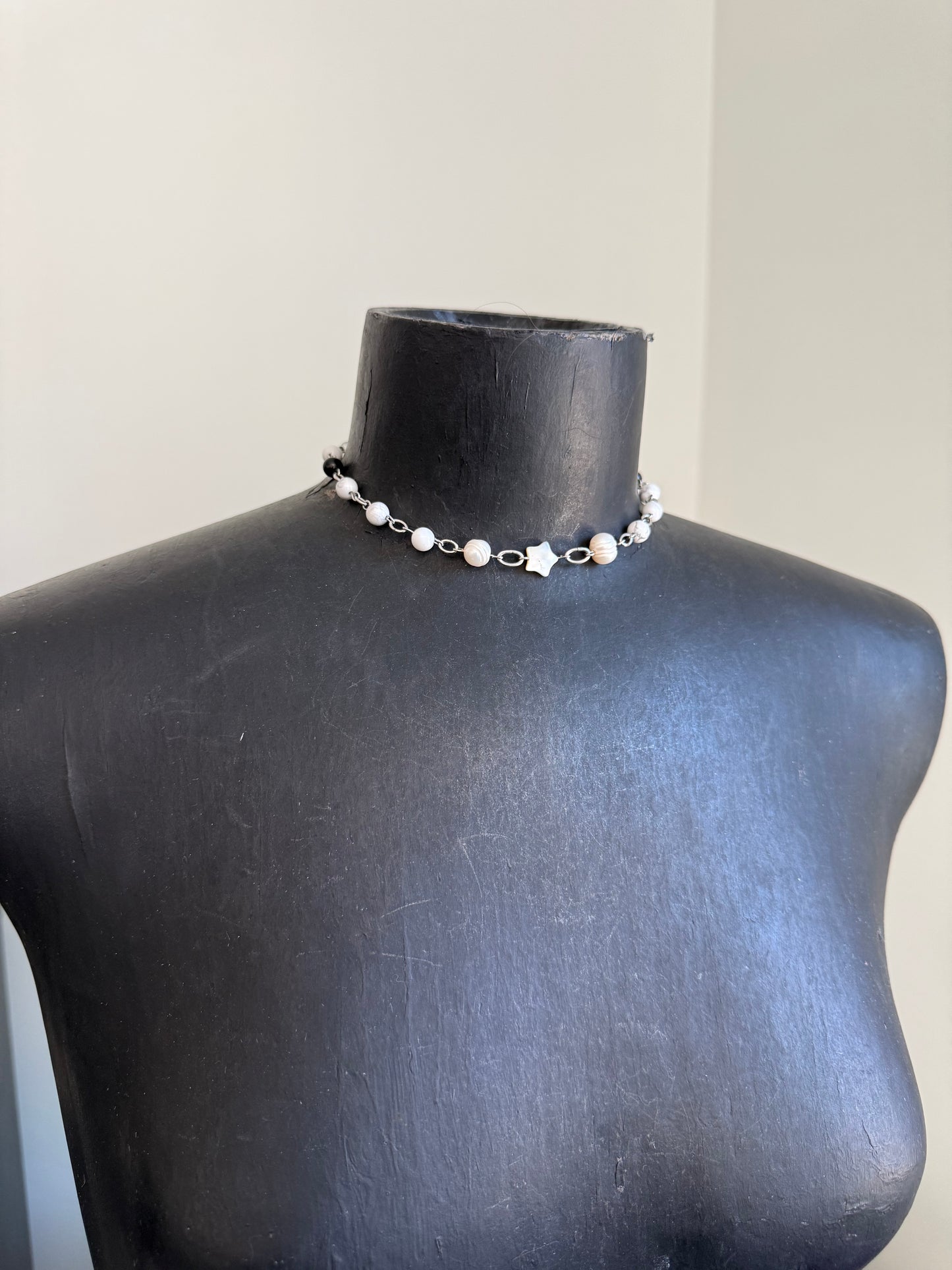 Star Child Beaded Choker