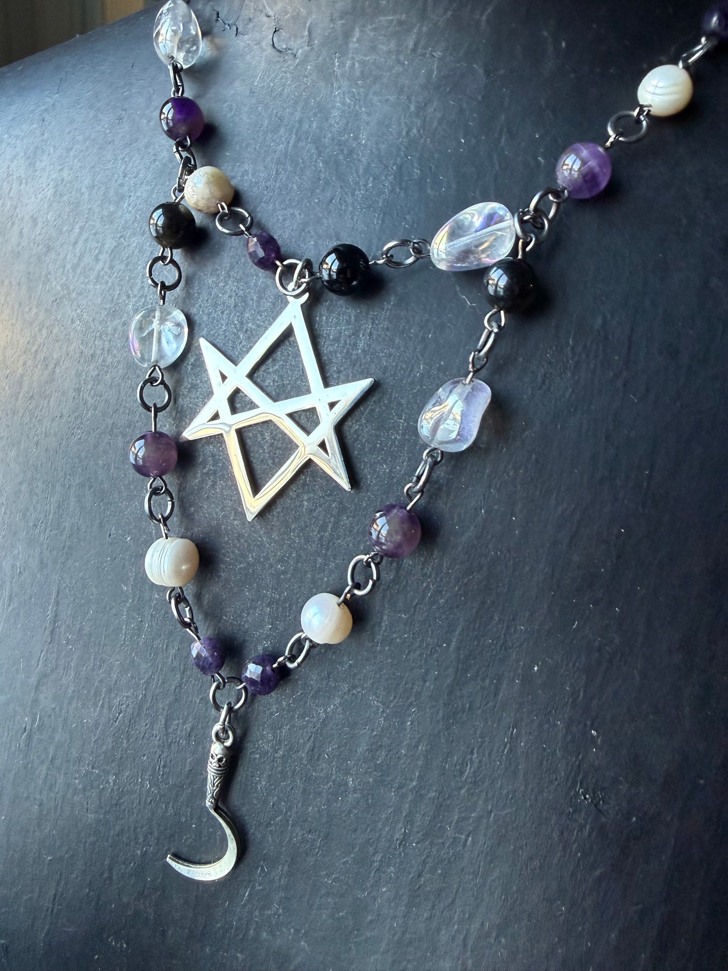 Rebel Within Beaded Choker