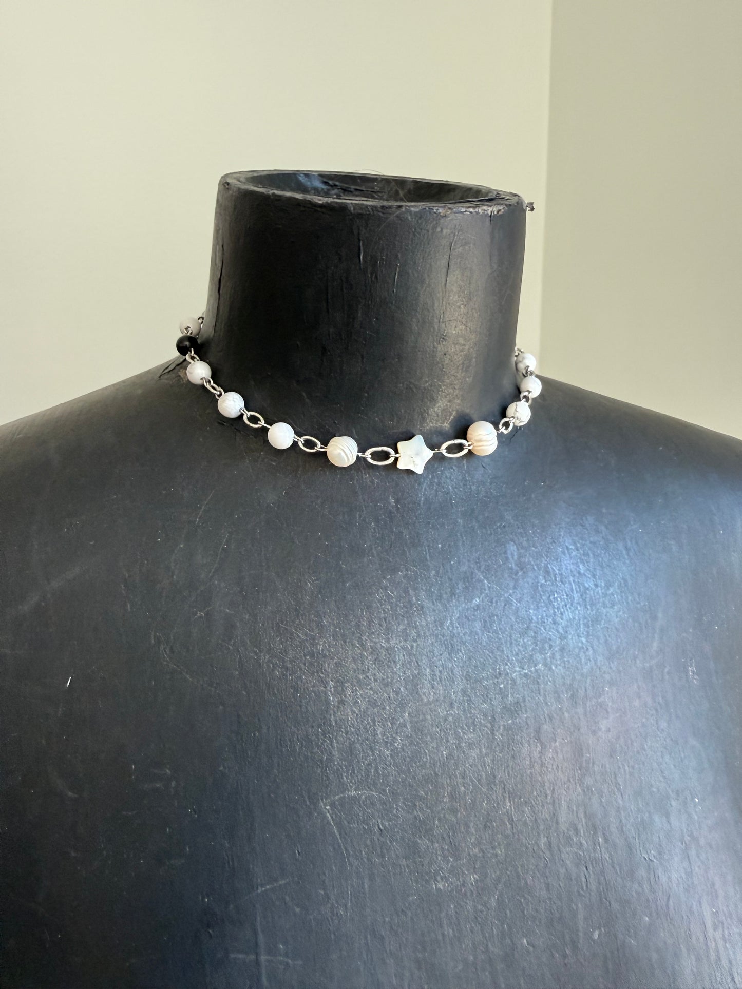 Star Child Beaded Choker