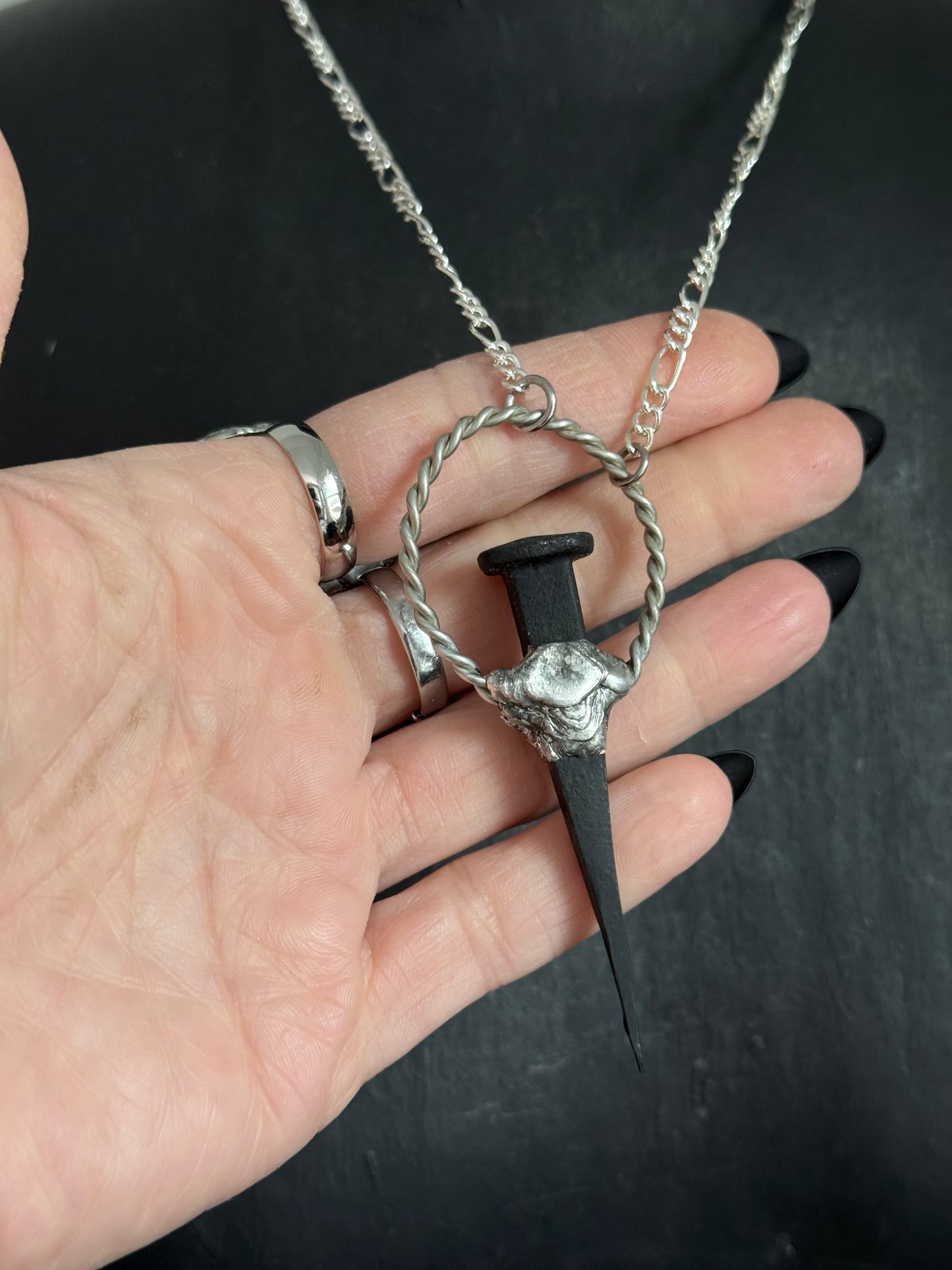 Coffin Nail Protection Pendant