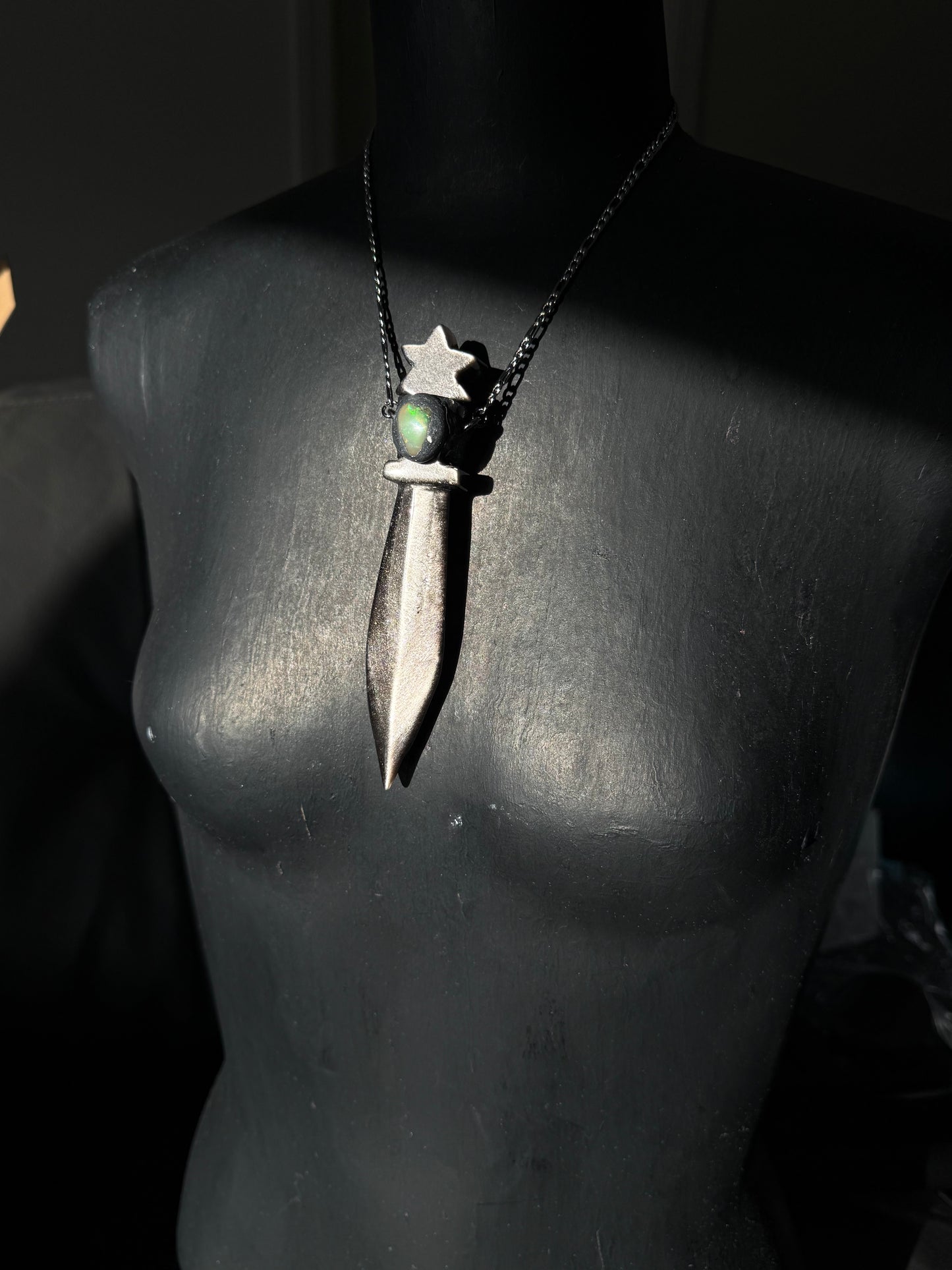 A Spiritual Warrior Wearable Dagger Pendant