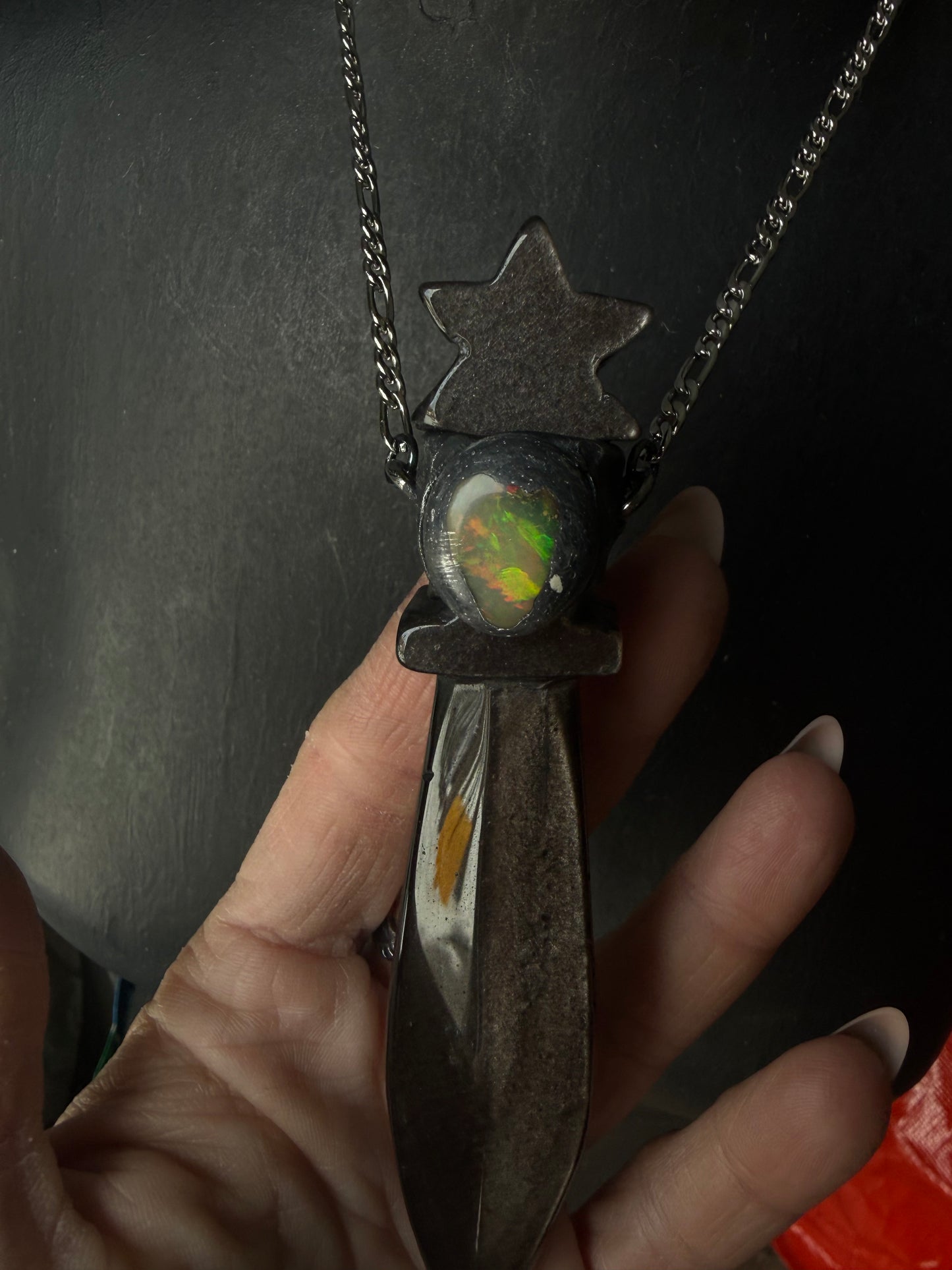 A Spiritual Warrior Wearable Dagger Pendant