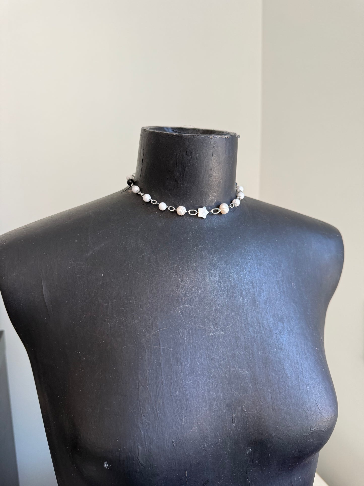 Star Child Beaded Choker
