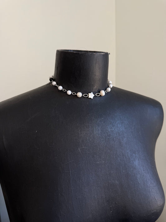 Star Child Beaded Choker