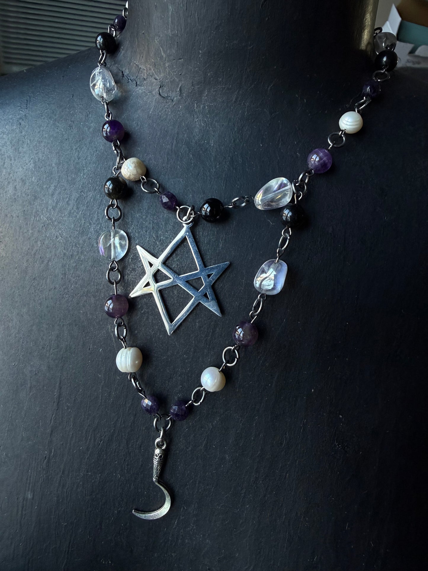 Rebel Within Beaded Choker