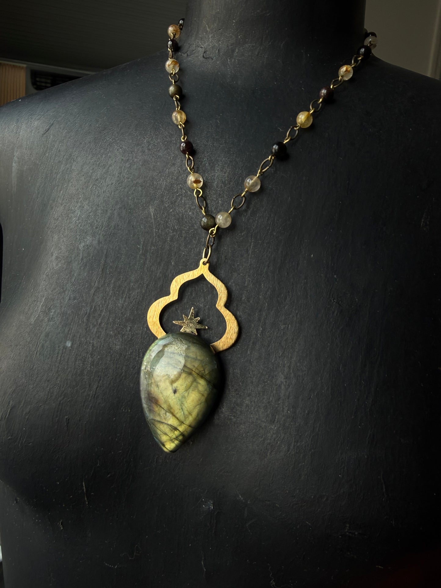 An Inner Temple Beaded Pendant