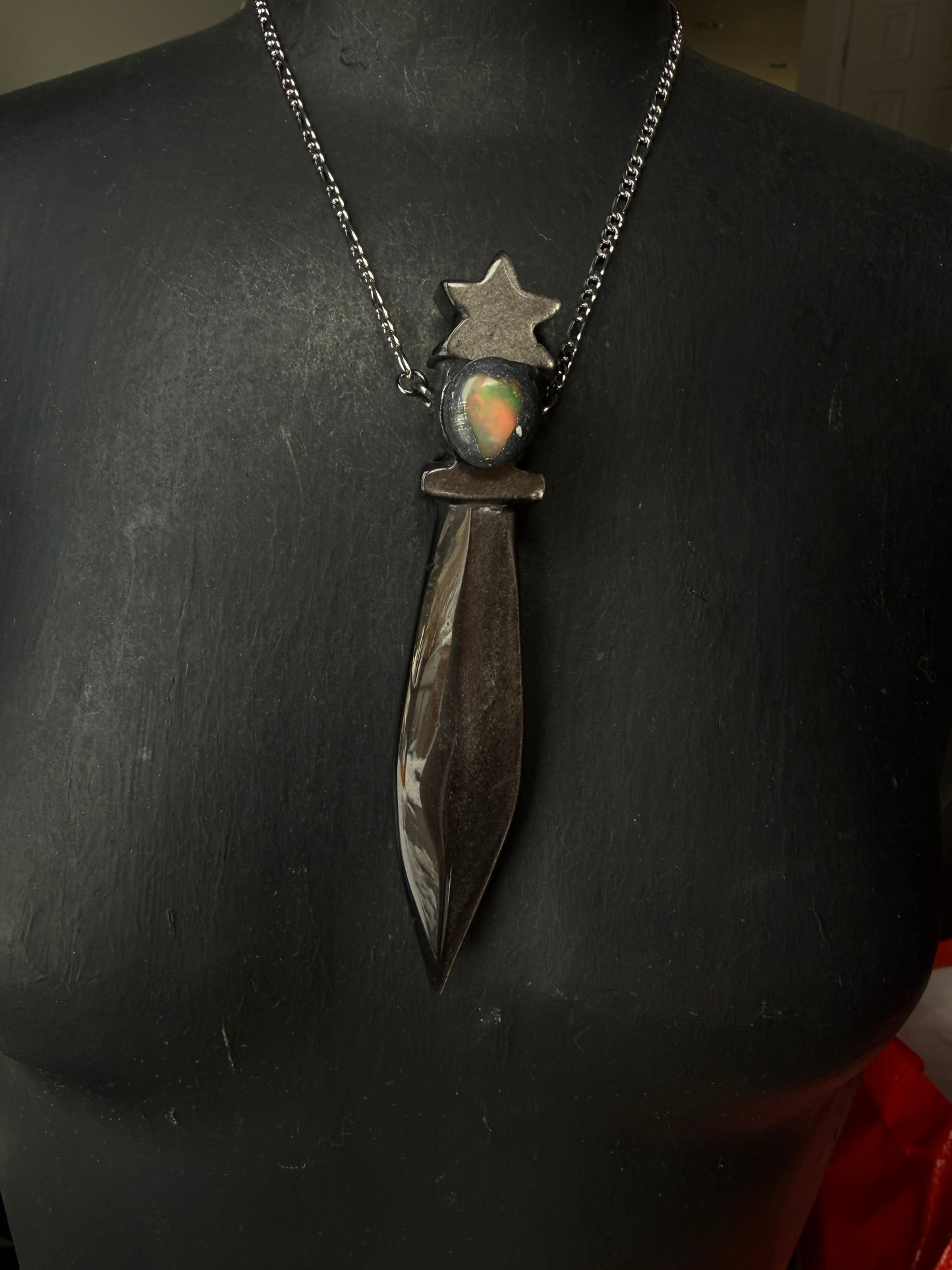 A Spiritual Warrior Wearable Dagger Pendant