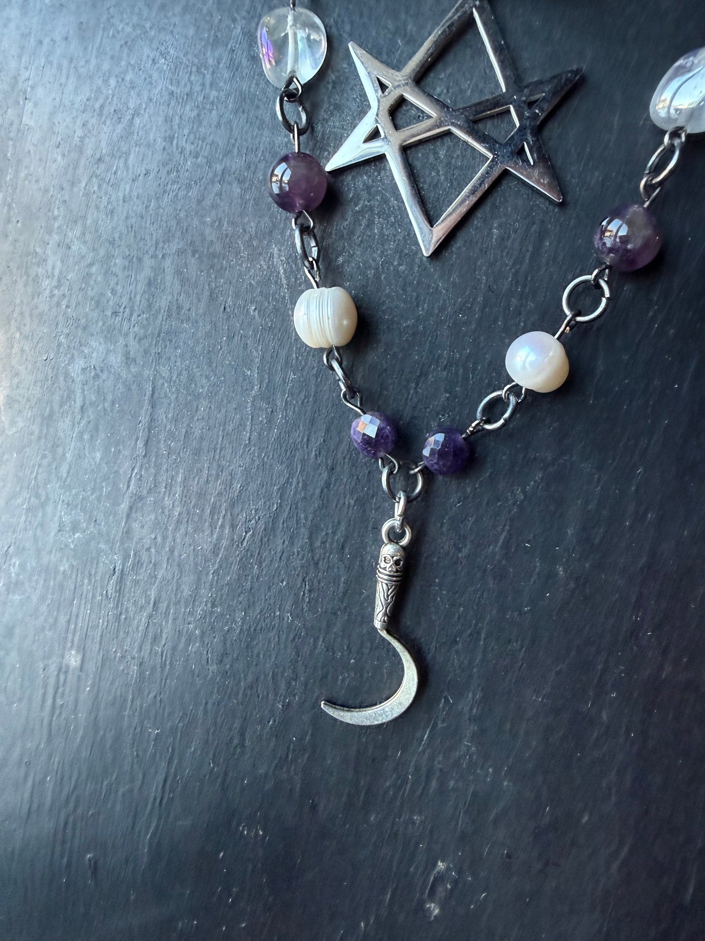 Rebel Within Beaded Choker