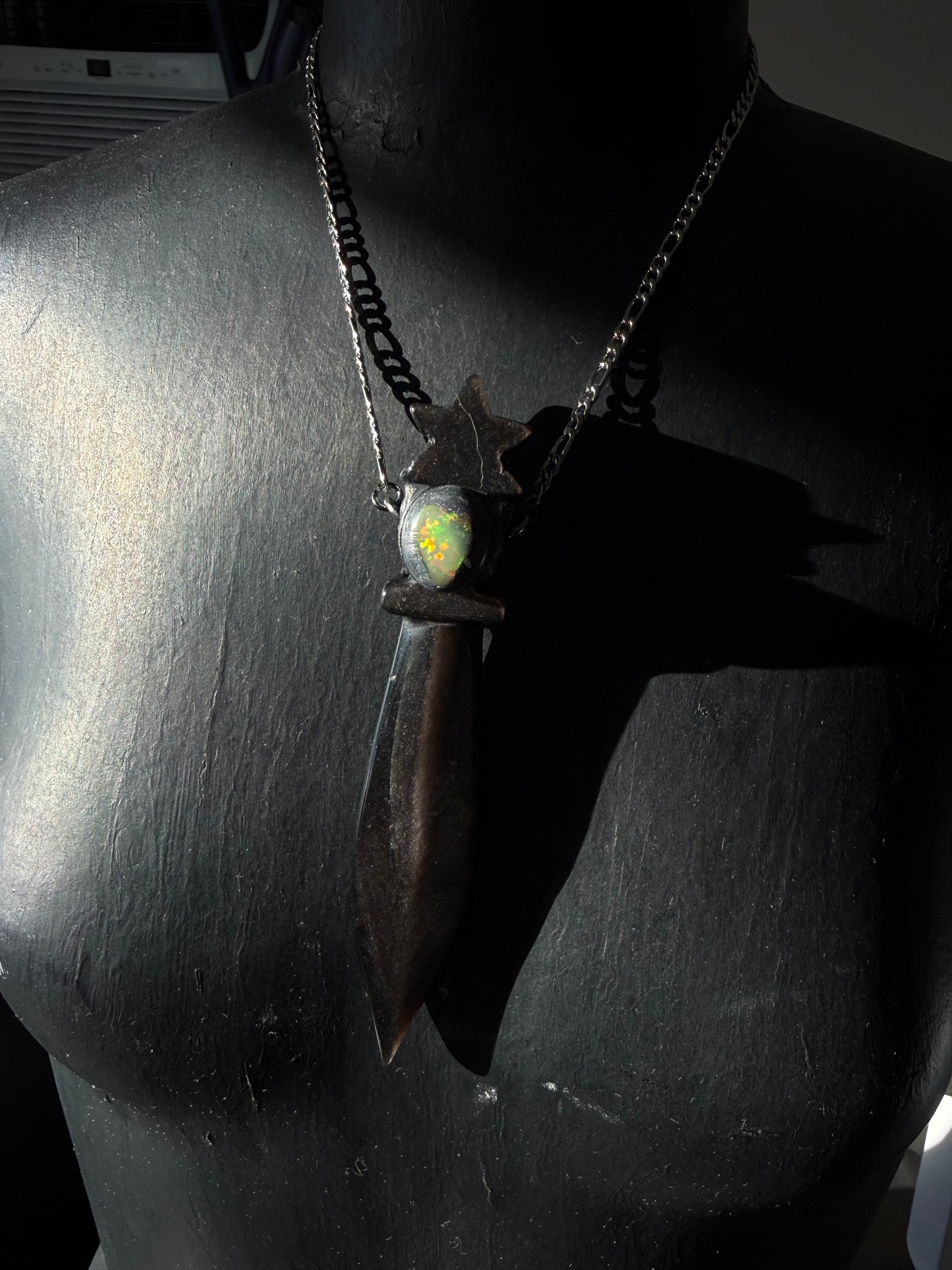 A Spiritual Warrior Wearable Dagger Pendant