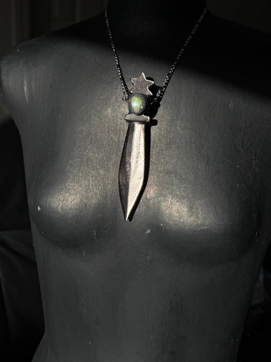 A Spiritual Warrior Wearable Dagger Pendant