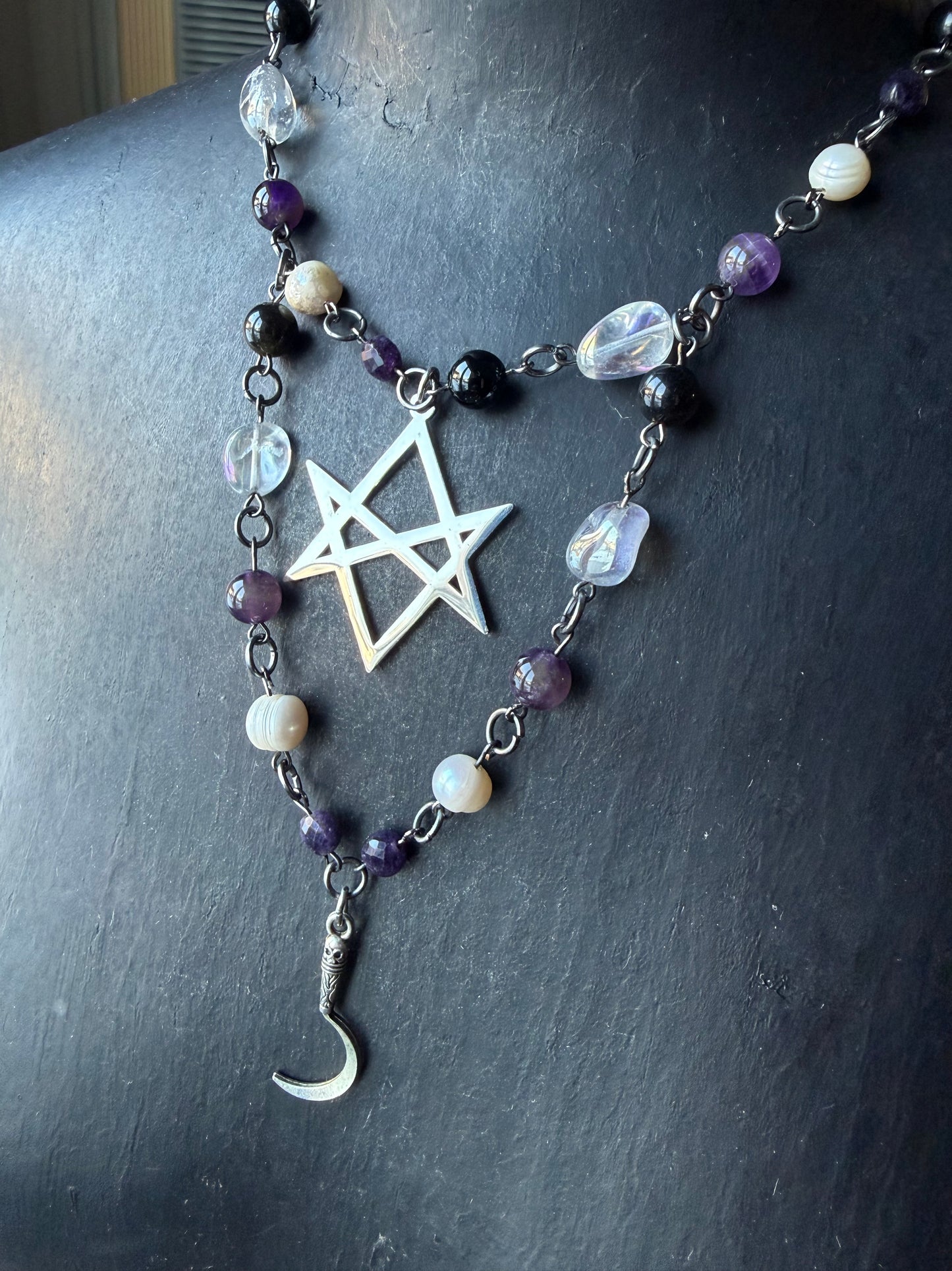 Rebel Within Beaded Choker