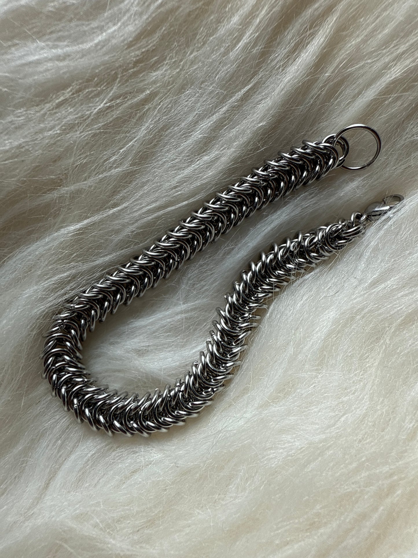 Charlotte Chainmaille Bracelet Stainless steel Bracelet handmade jewelry