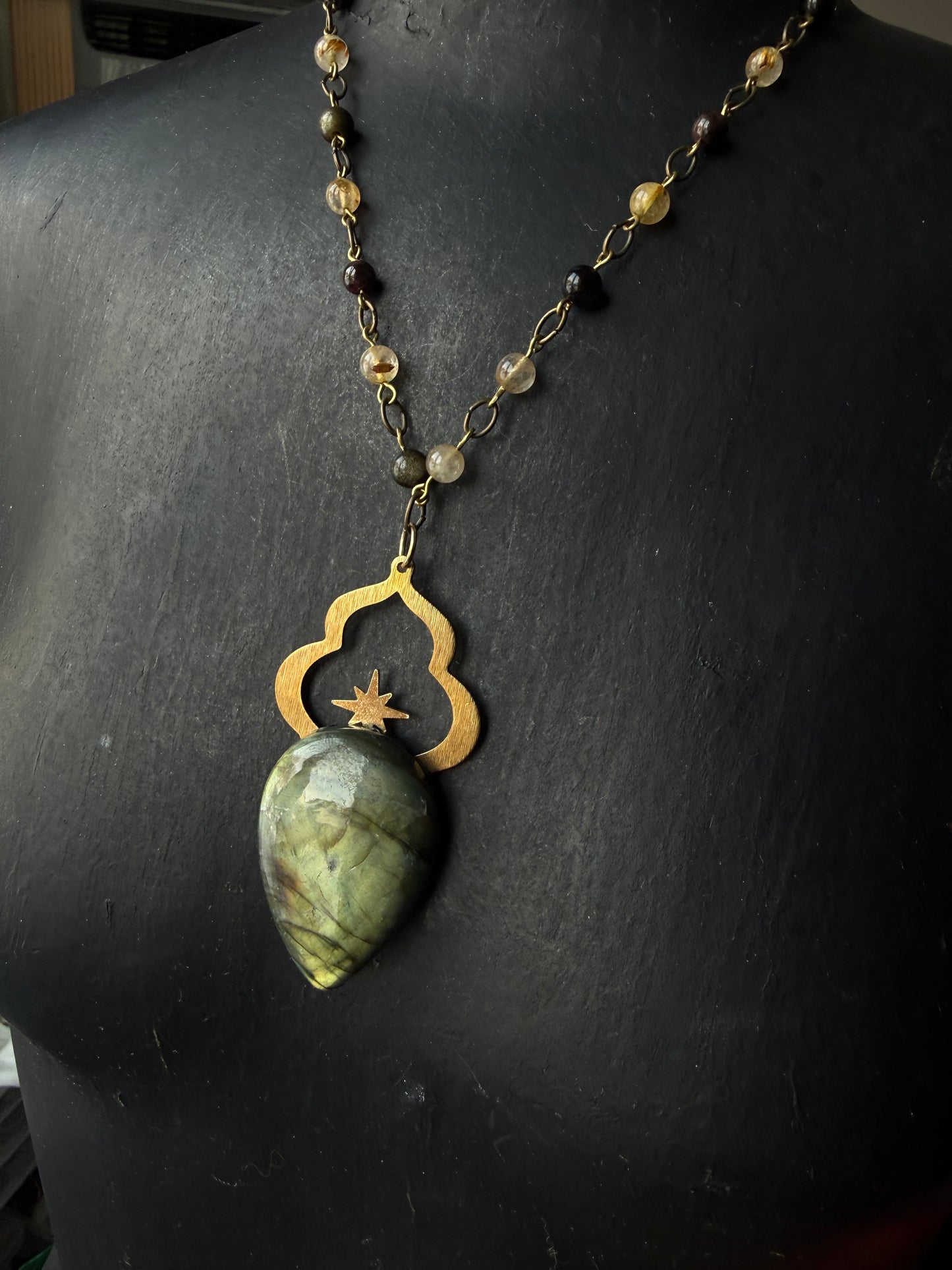 An Inner Temple Beaded Pendant