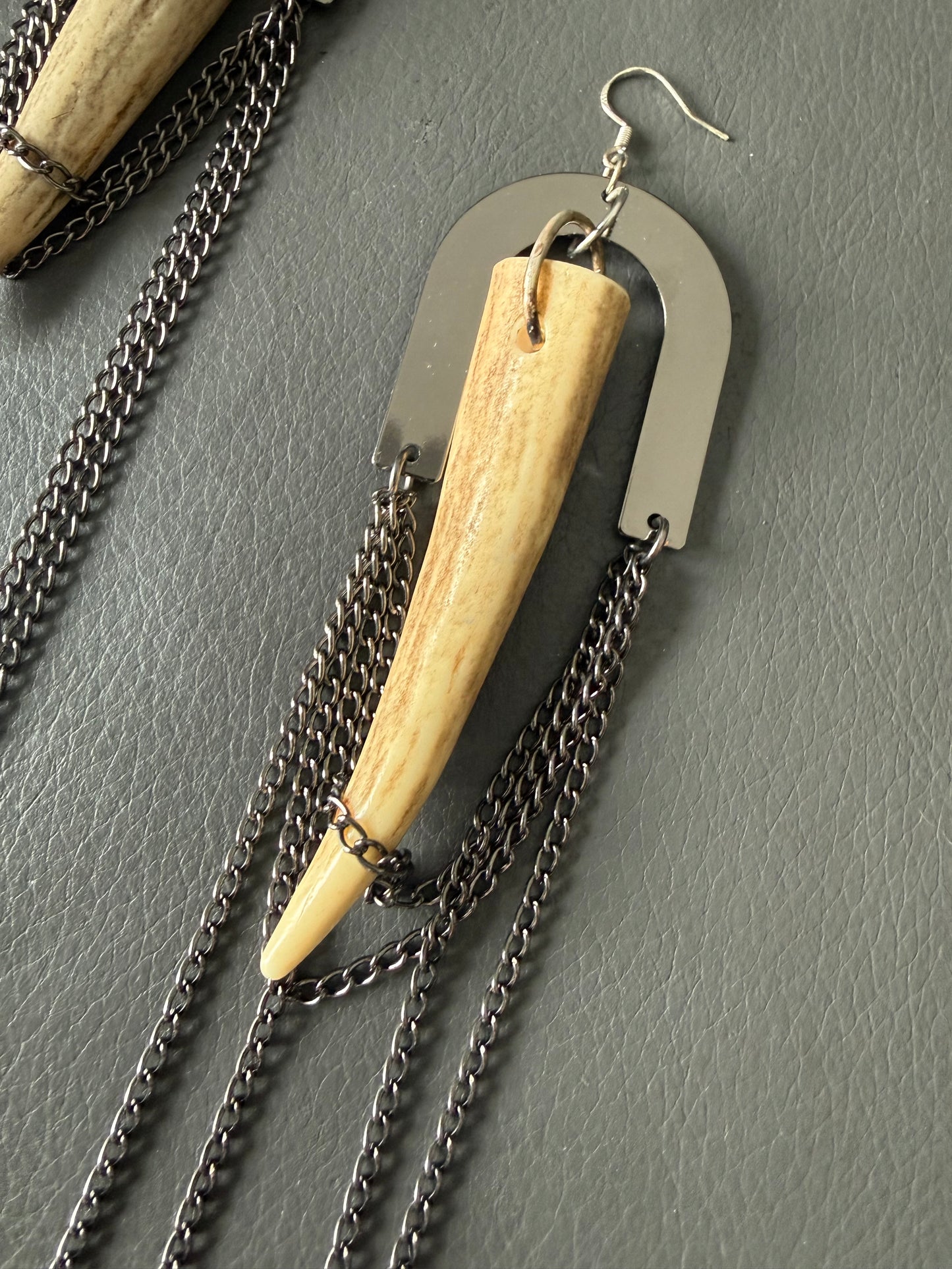 Wild Within Antler Earrings