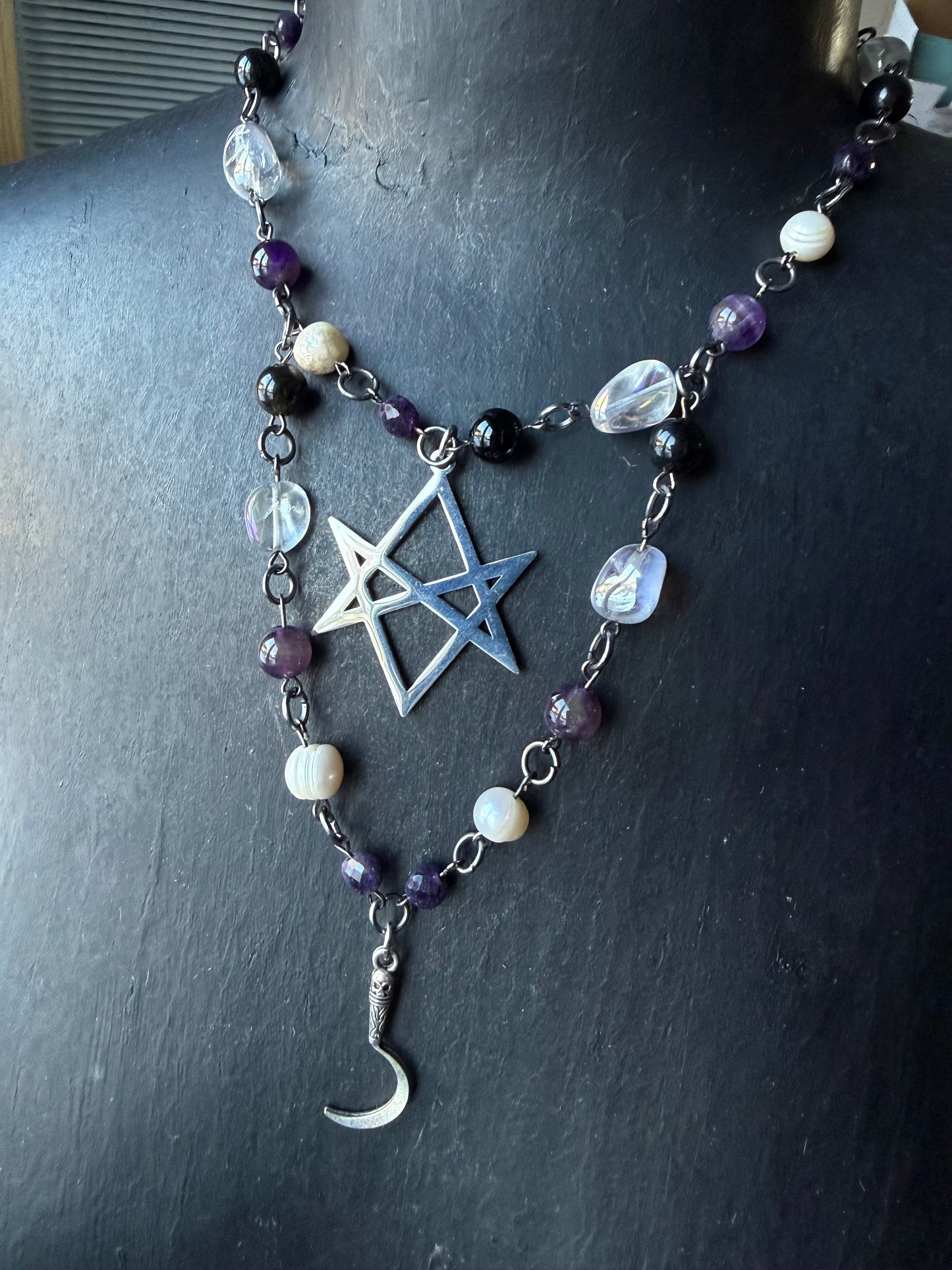 Rebel Within Beaded Choker