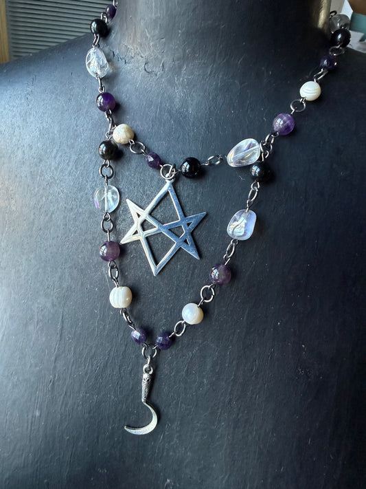 Rebel Within Beaded Choker