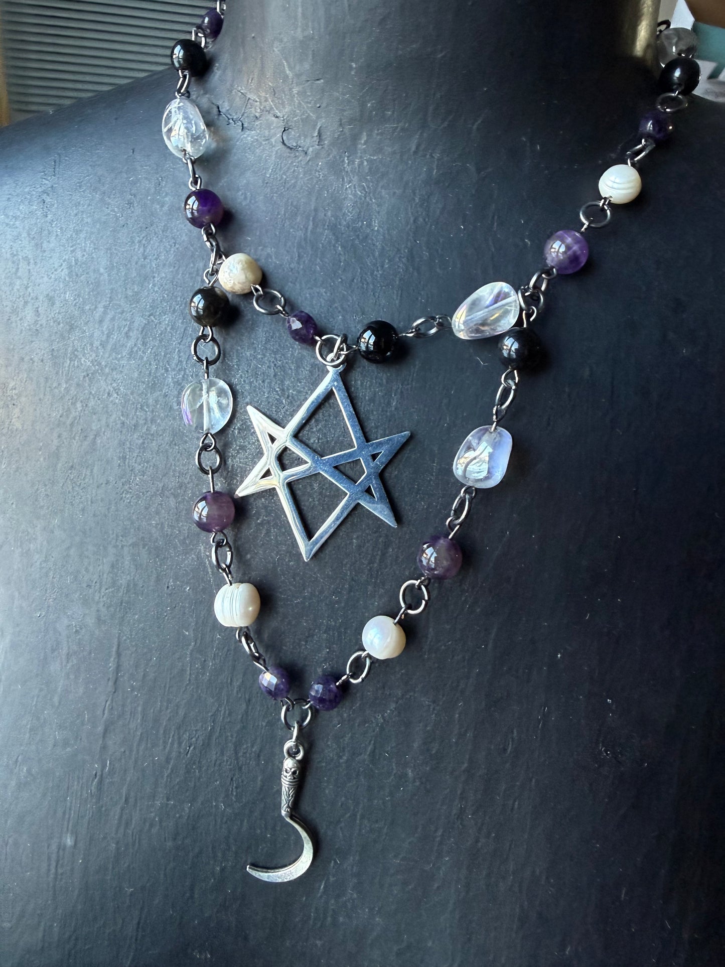 Rebel Within Beaded Choker