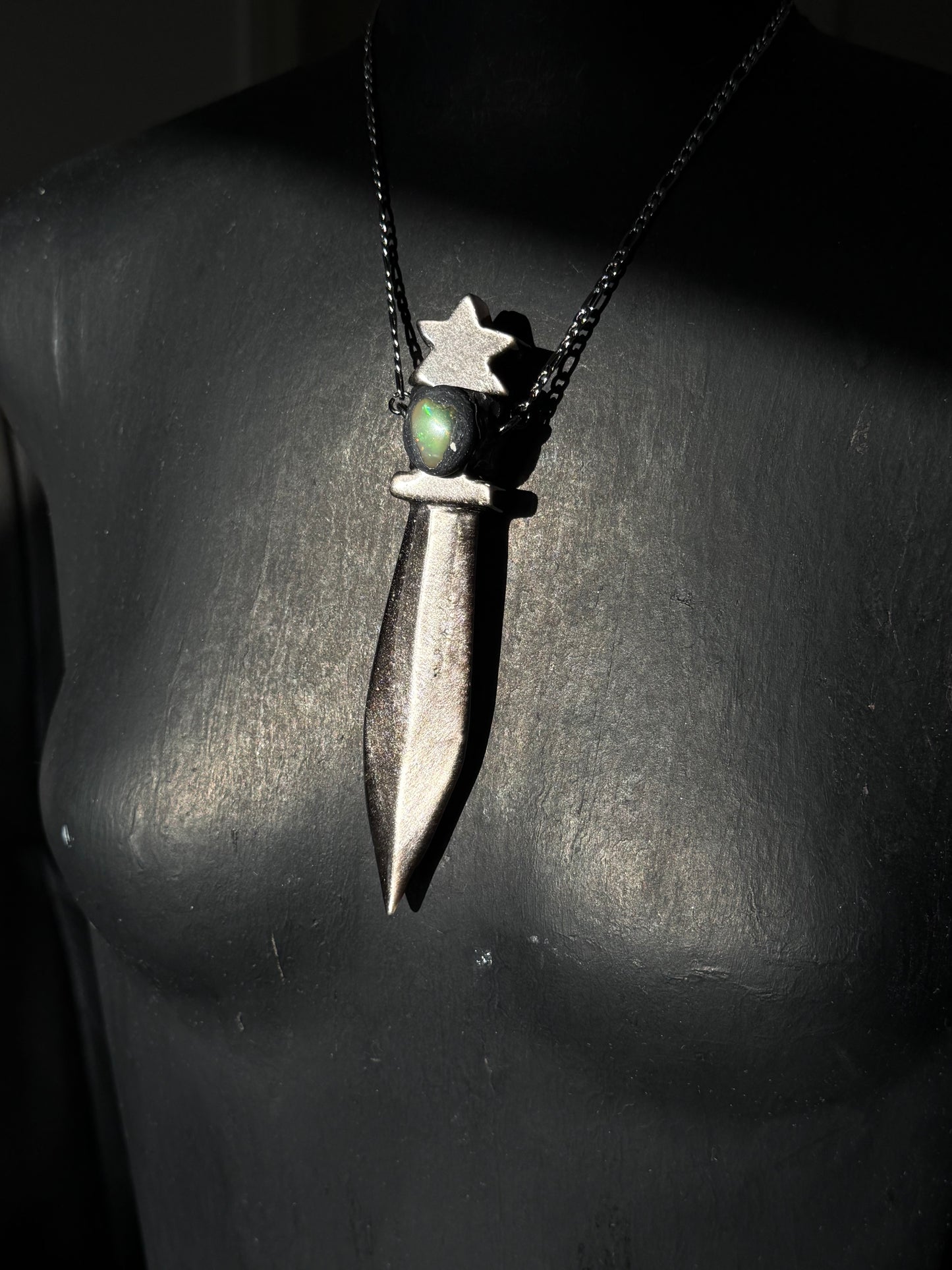 A Spiritual Warrior Wearable Dagger Pendant