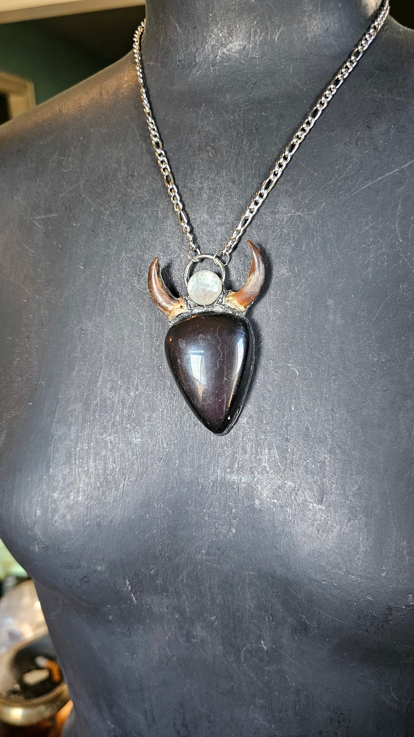 Coyote Moon Pendant