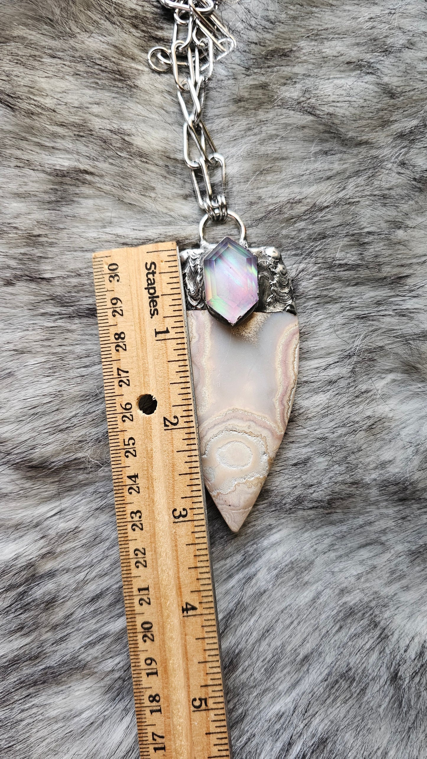 Heavy Metal Mermaid Power Pendant