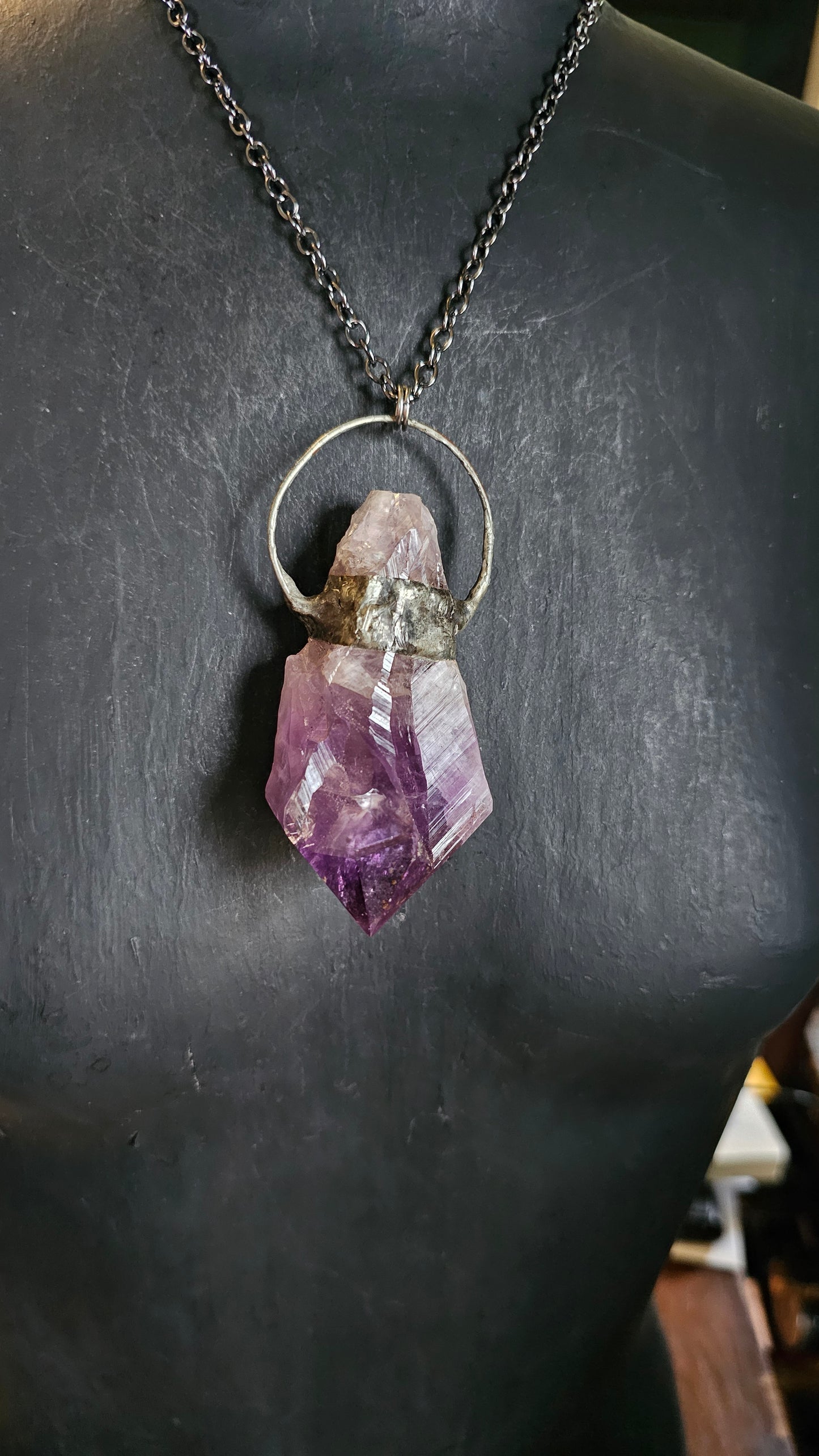 Amethyst Raw Earth Talisman