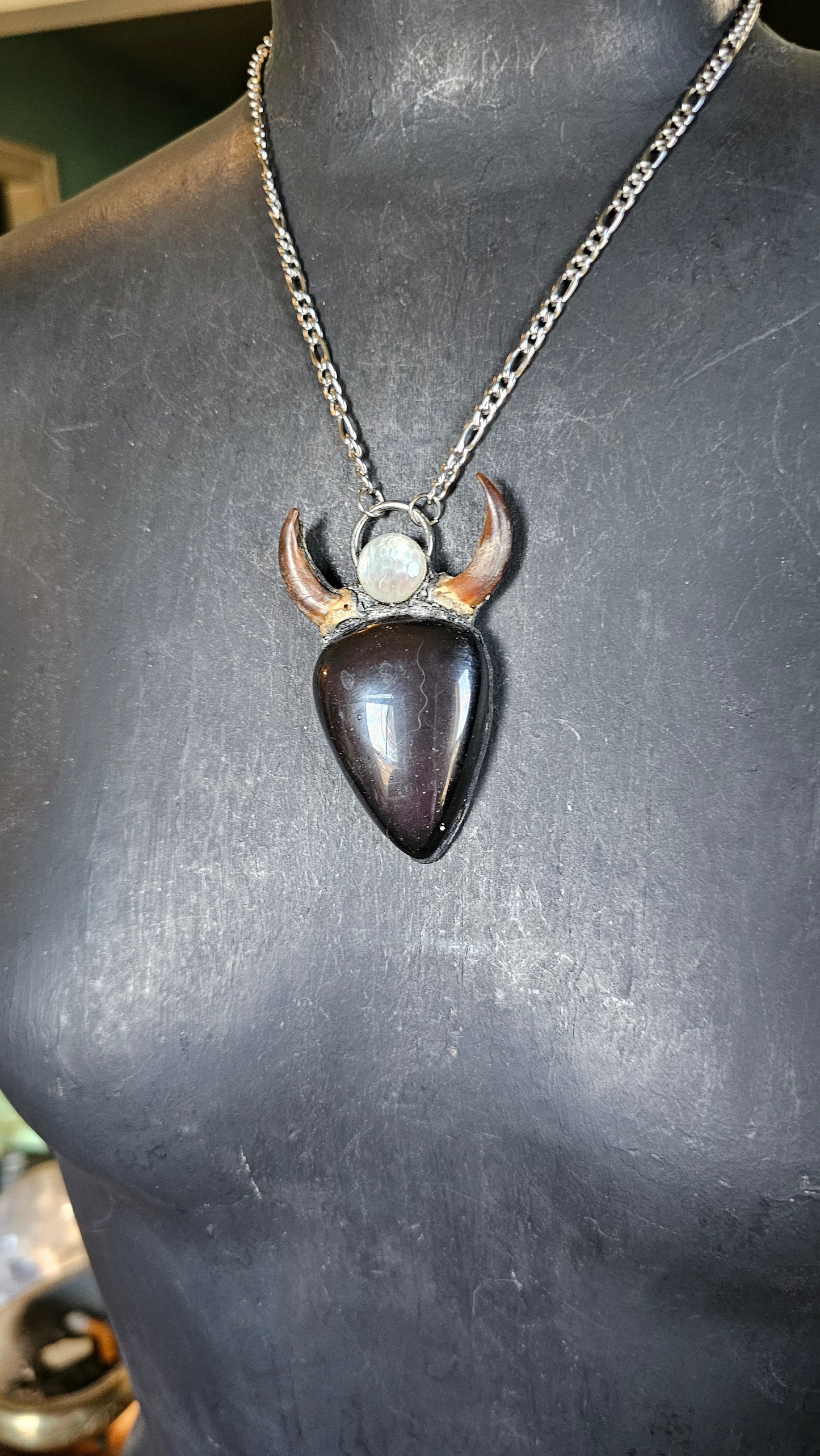 Coyote Moon Pendant