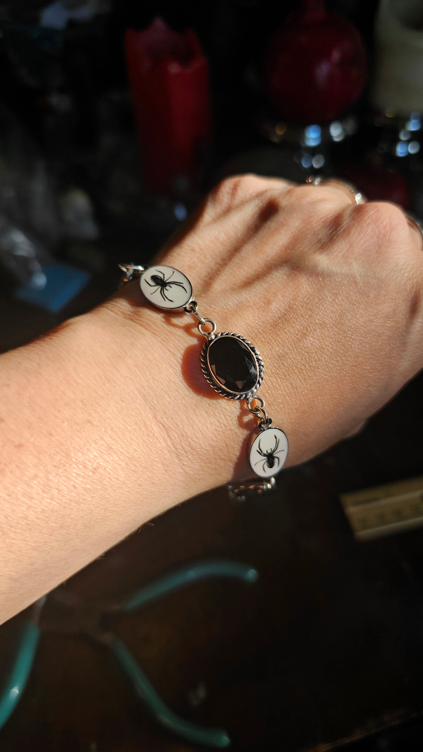 Black Widow Link Bracelet