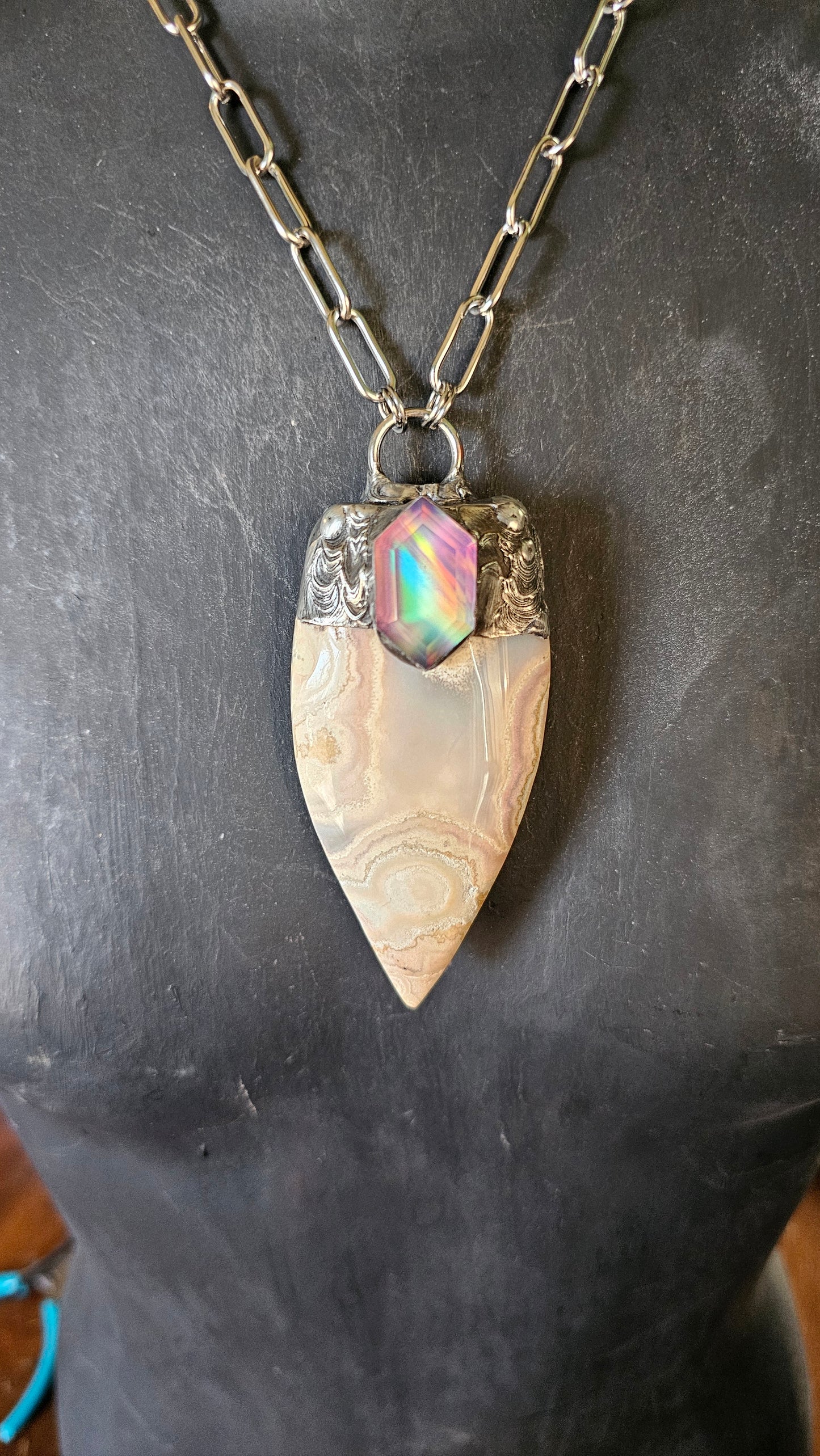 Heavy Metal Mermaid Power Pendant