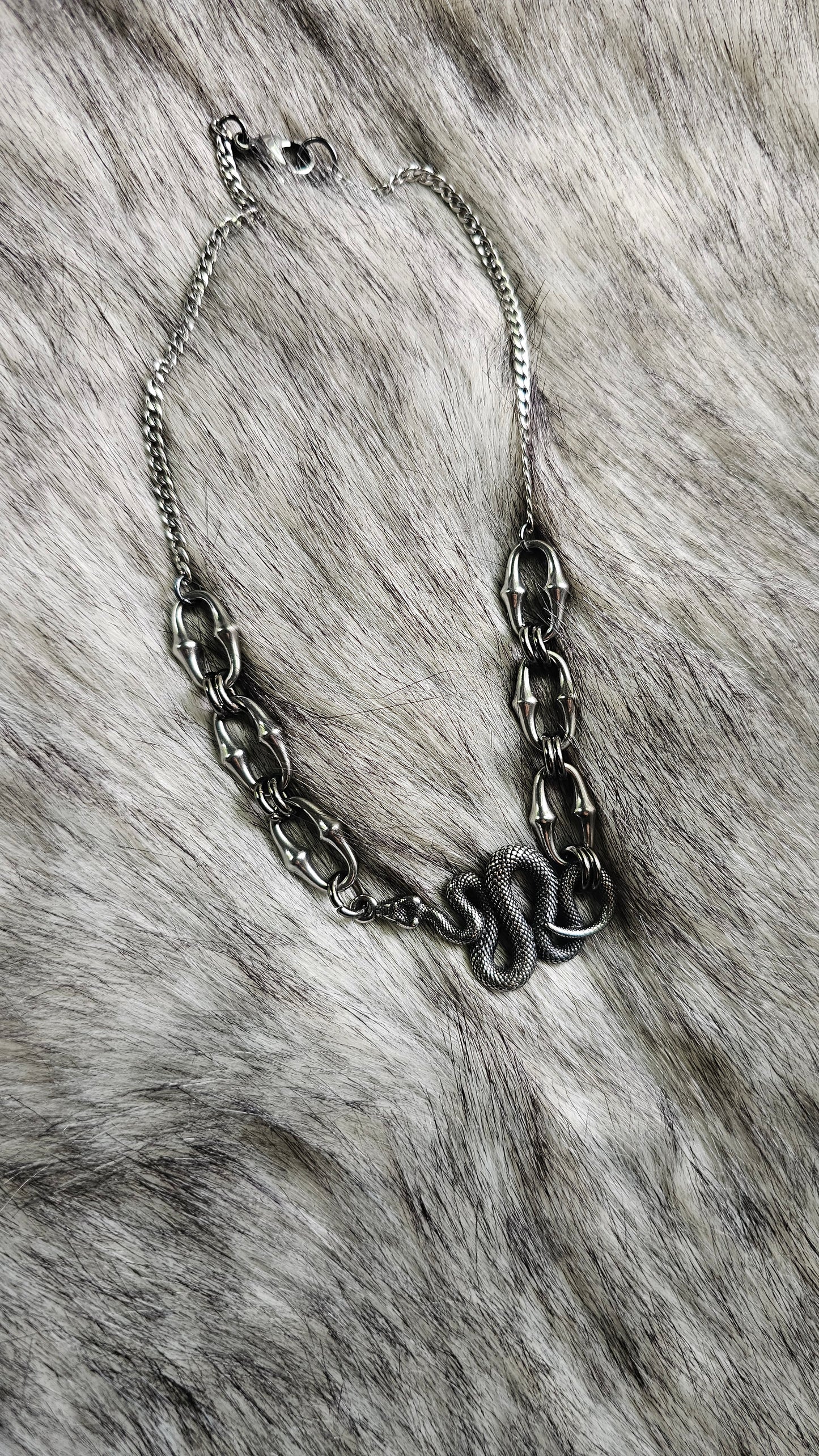 Serpent Choker Necklace