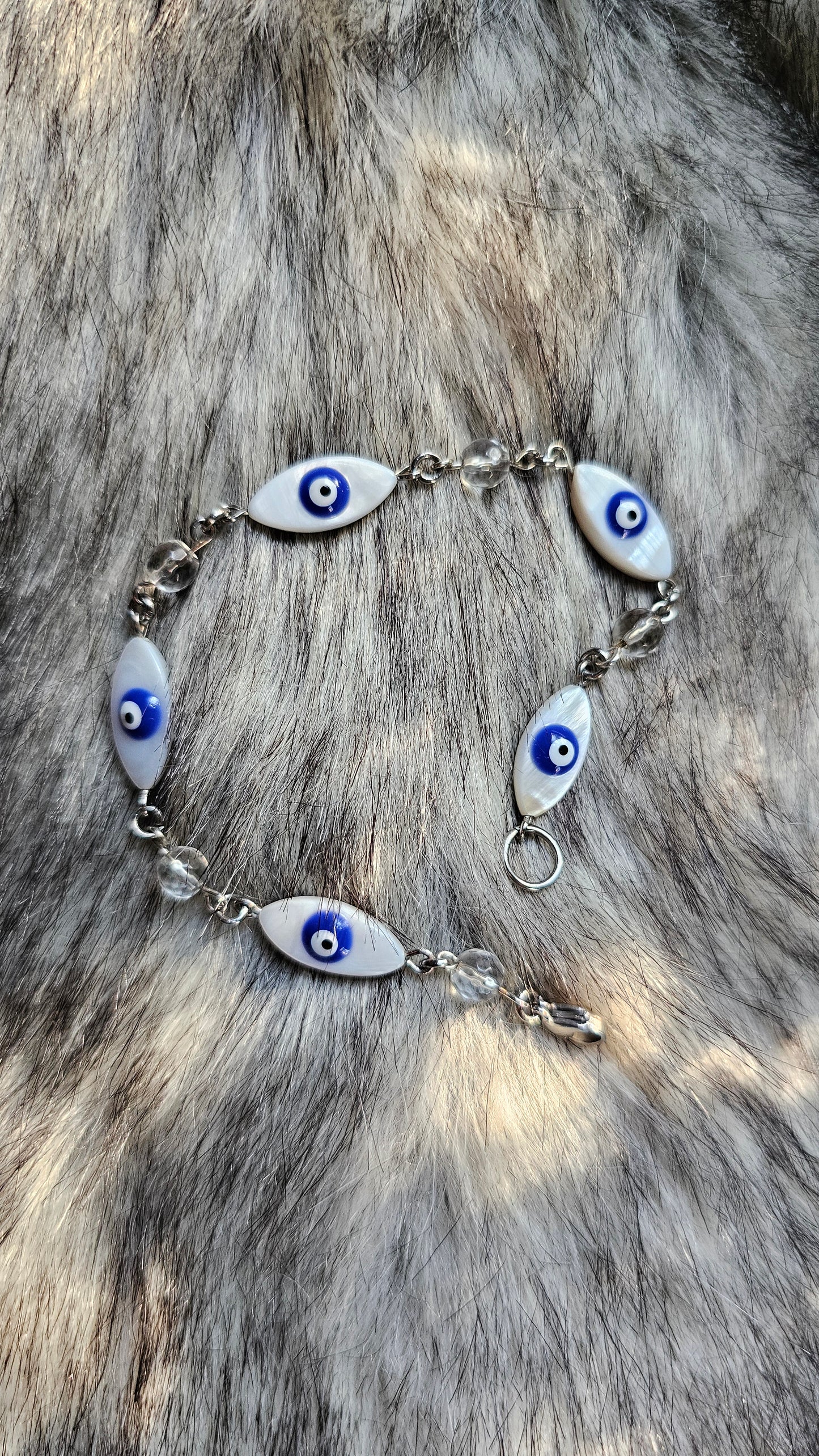 Evil Eye Quartz Protection Bracelet