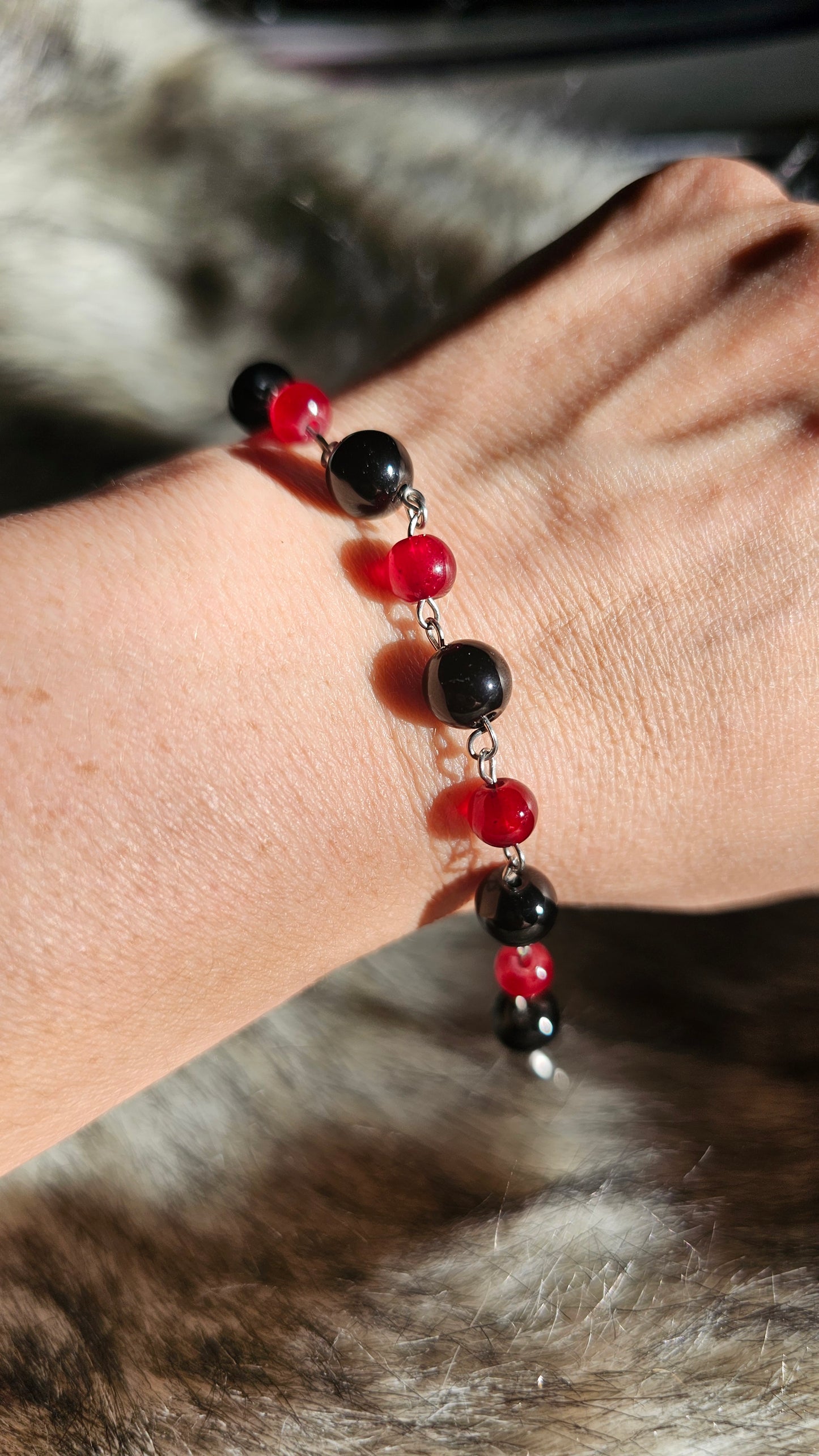 Dark Matter Beaded Bracelet